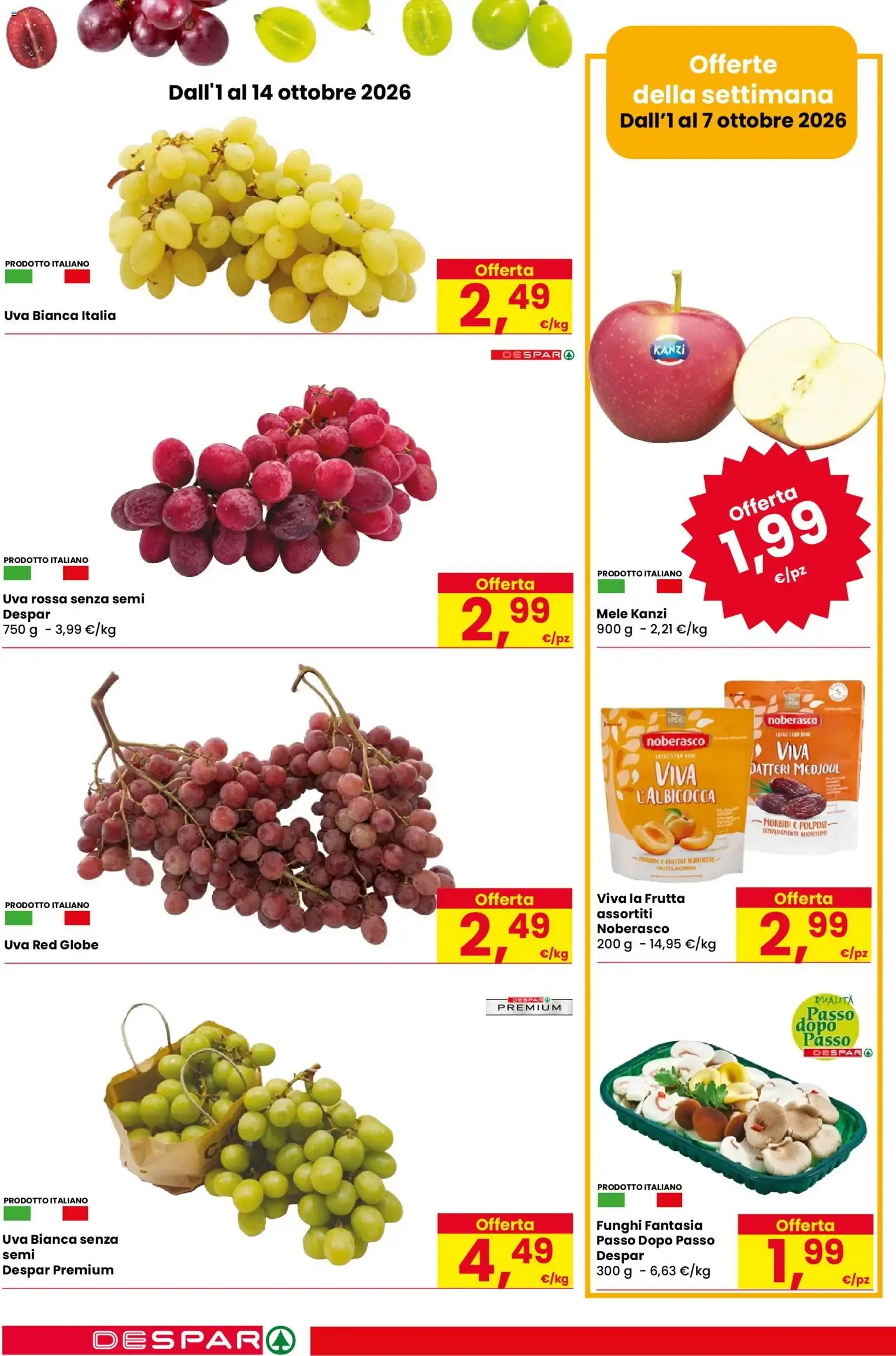 Despar Sottocosto da 1 ottobre a 10 ottobre di 2026 - Pagina del volantino 8