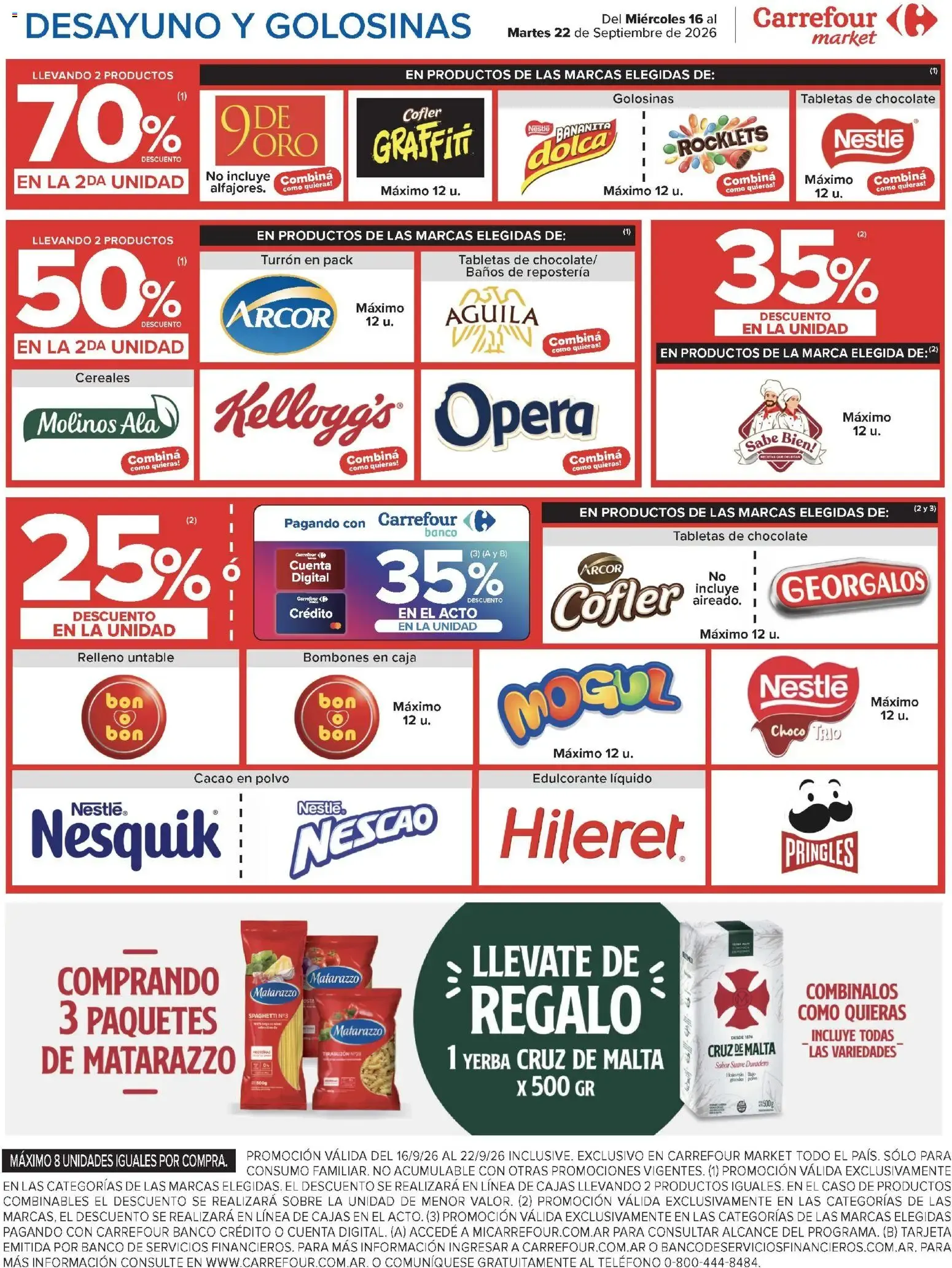 Ofertas de Carrefour Ofertas || del 16/09/2026 - 22/09/2026 || Promociones 16 de septiembre al 22 de septiembre 2026 - Página 39 del catálogo
