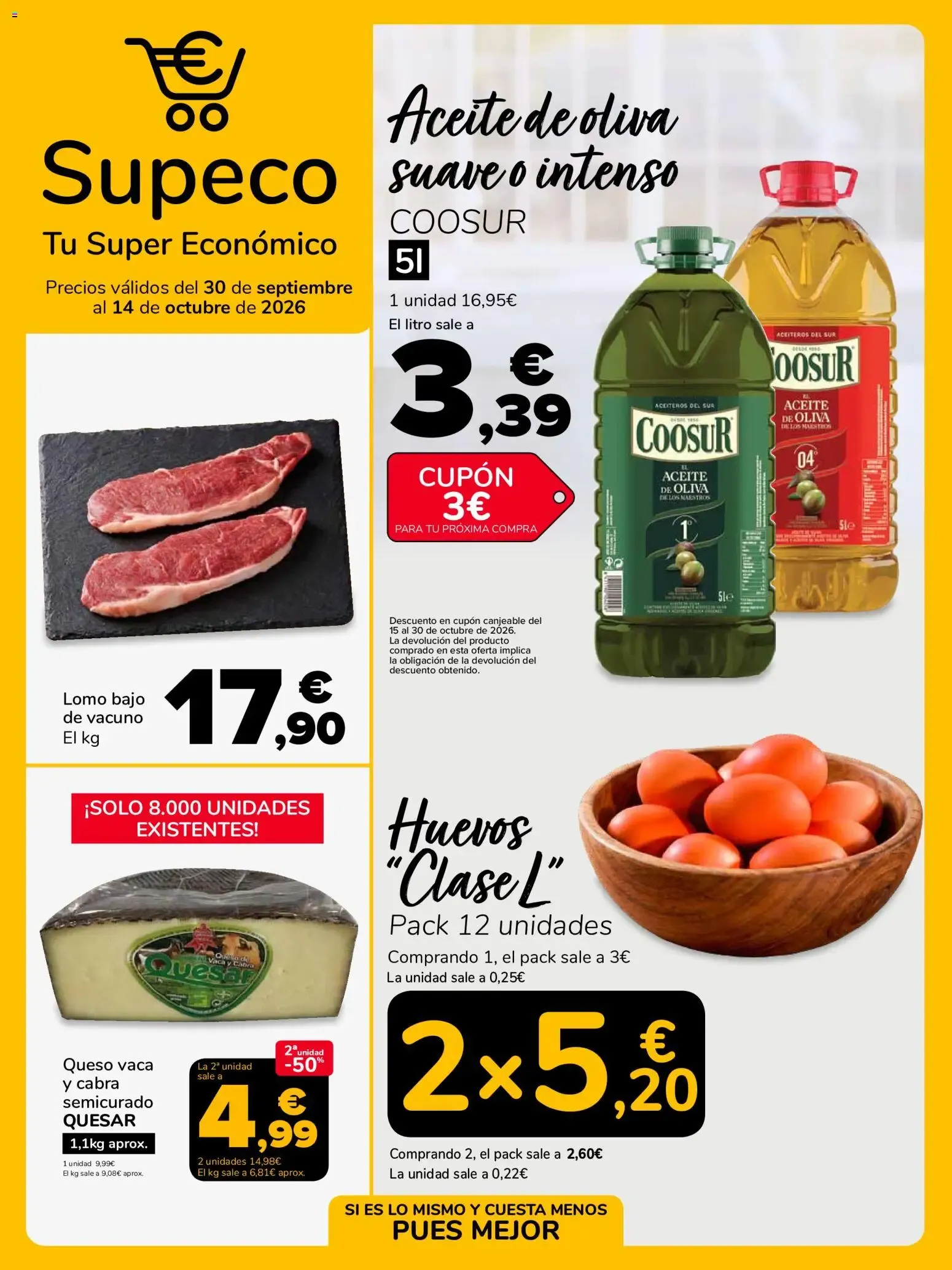 Catálogo de Supeco - folleto 30/09/2026 - 14/10/2026 30 de septiembre al 14 de octubre 2026 - Página 1