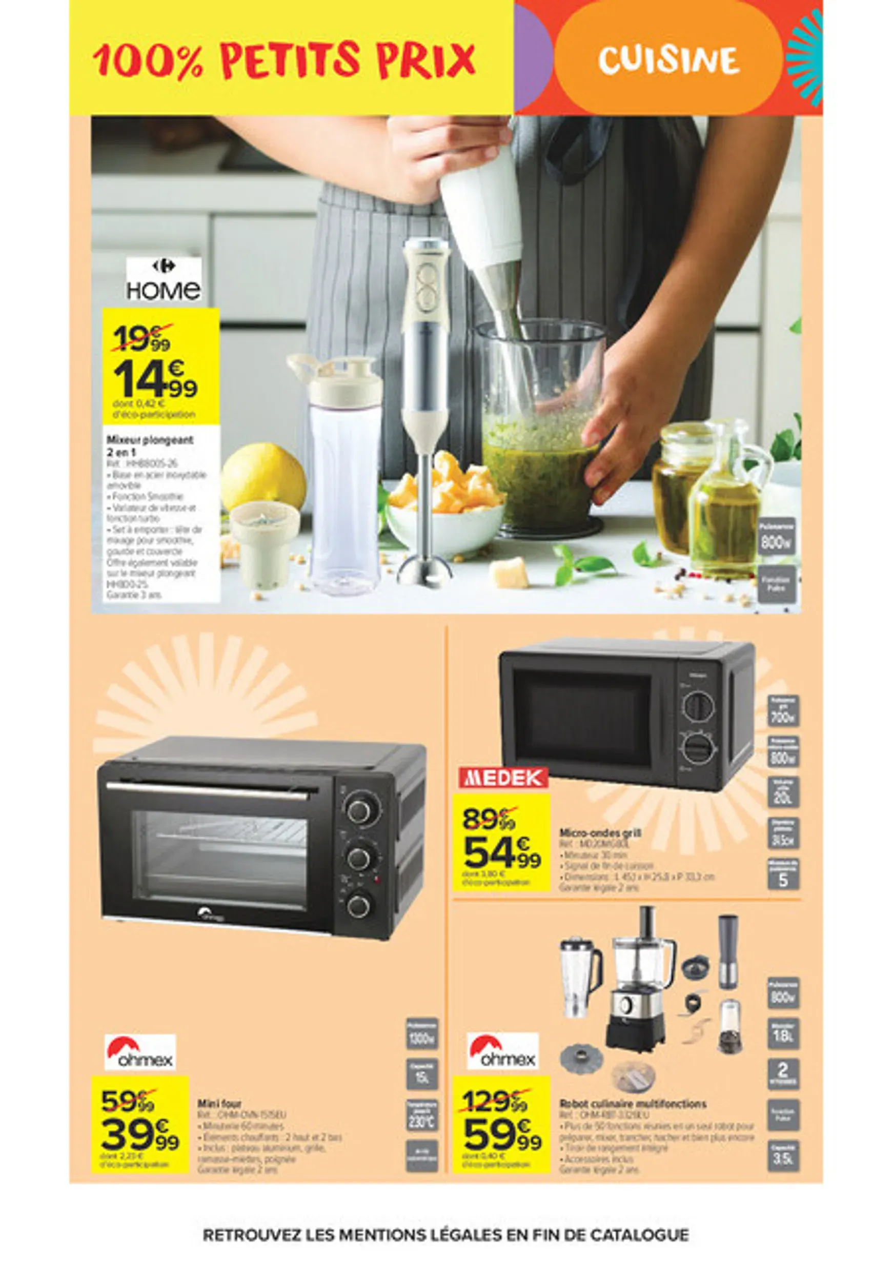 Current Carrefour Market - 100% Petits Prix leaflet valid from du mardi 25/08/2026 to du dimanche 06/09/2026 du 25 août au 6 septembre 2026 - Catalogue page 6