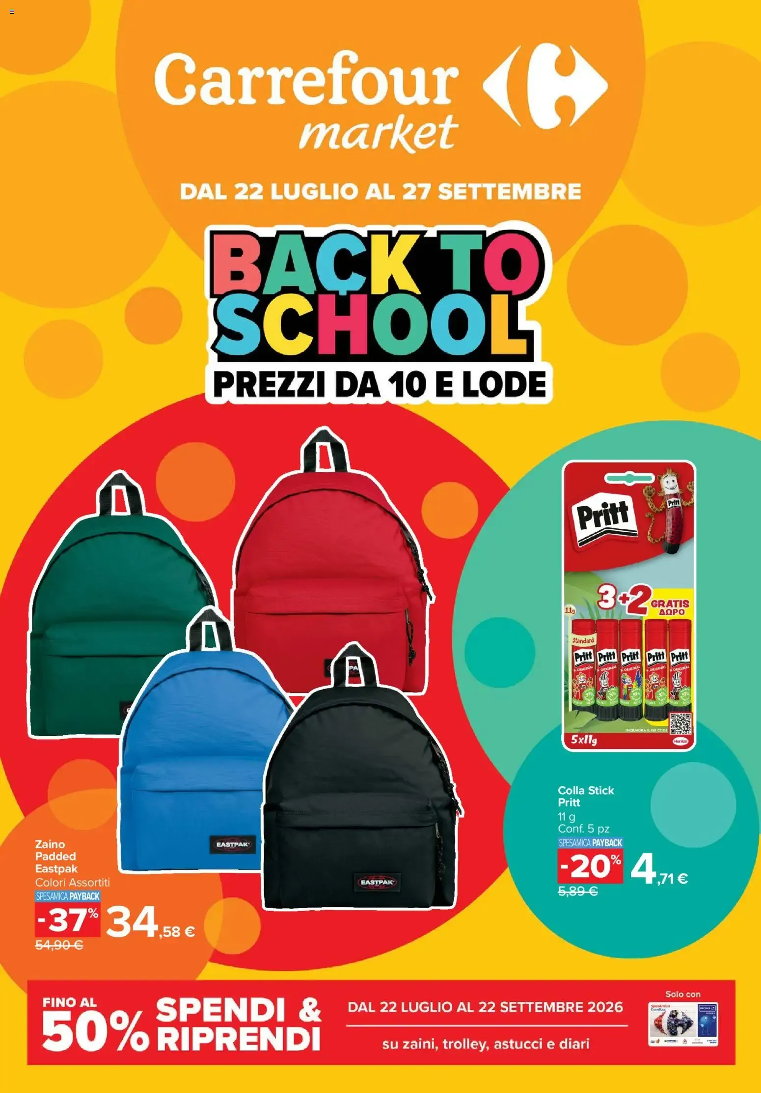 BACK TO SCHOOL da 22 luglio a 27 settembre di 2026 - Pagina del volantino 1