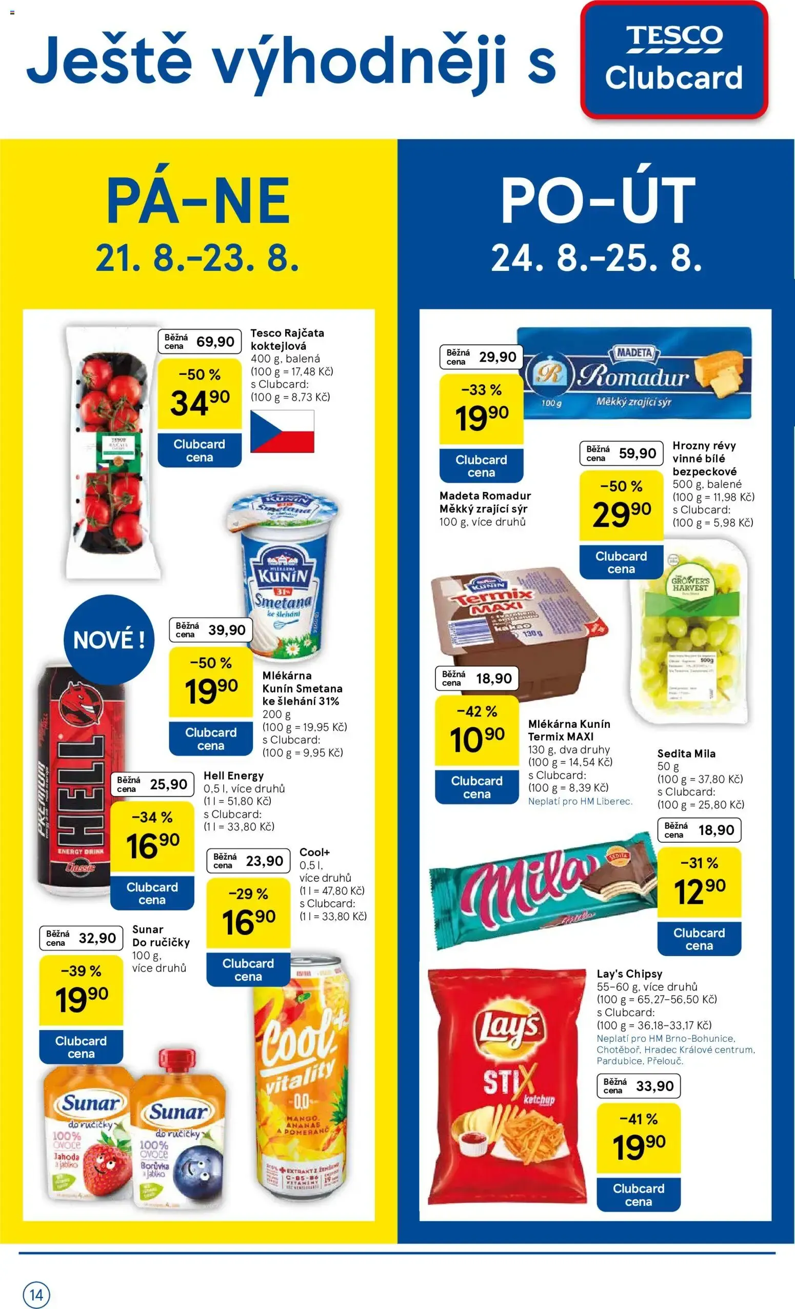 Tesco leták na tento + příští týden 19.08.2026 - 19. srpna 25. srpna 2026 - Page 14