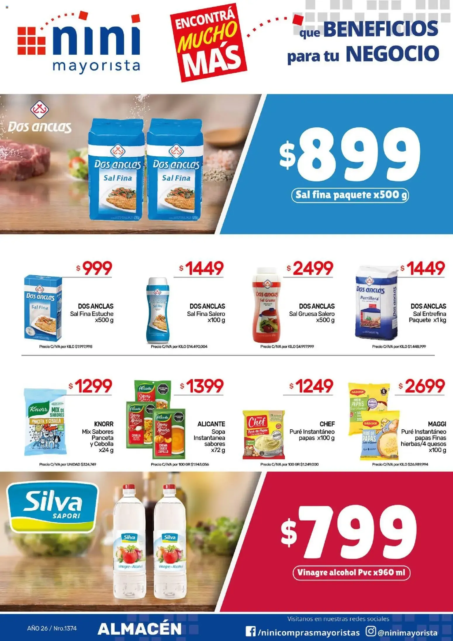 Ofertas de NINI Mayorista - Revista N°1374 24 de agosto al 30 de agosto 2026 - Página 21 del catálogo