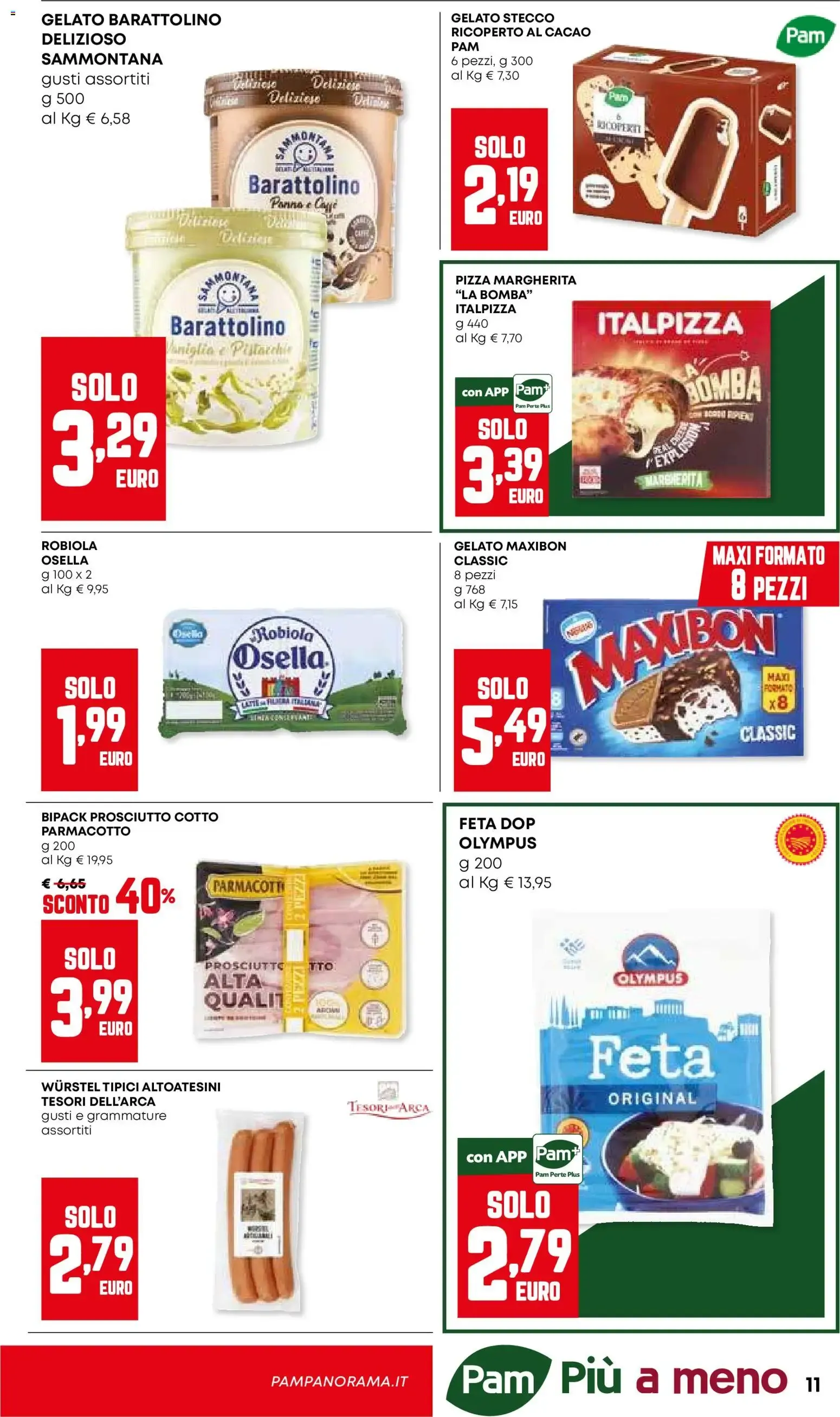 Volantino Pam Panorama: Tante Offerte a 1, 2, 3 Euro da 18 giugno a 1 luglio di 2026 - Pagina del volantino 11