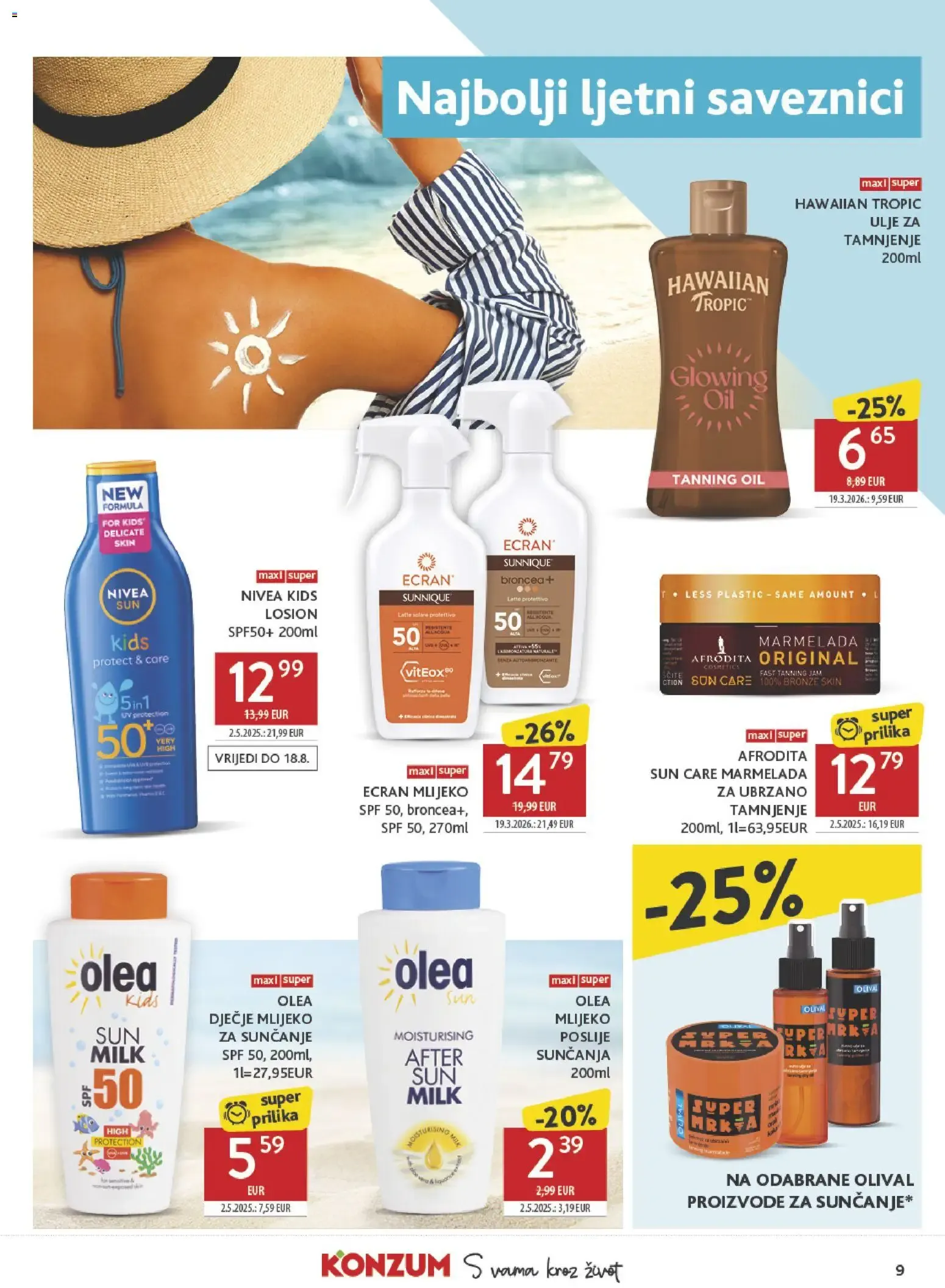 Katalog Konzum Katalog novi od 15.07.2026 na listanje > letak digitalni od 15. srpnja do 21. srpnja 2026. - Pregled Stranica 9