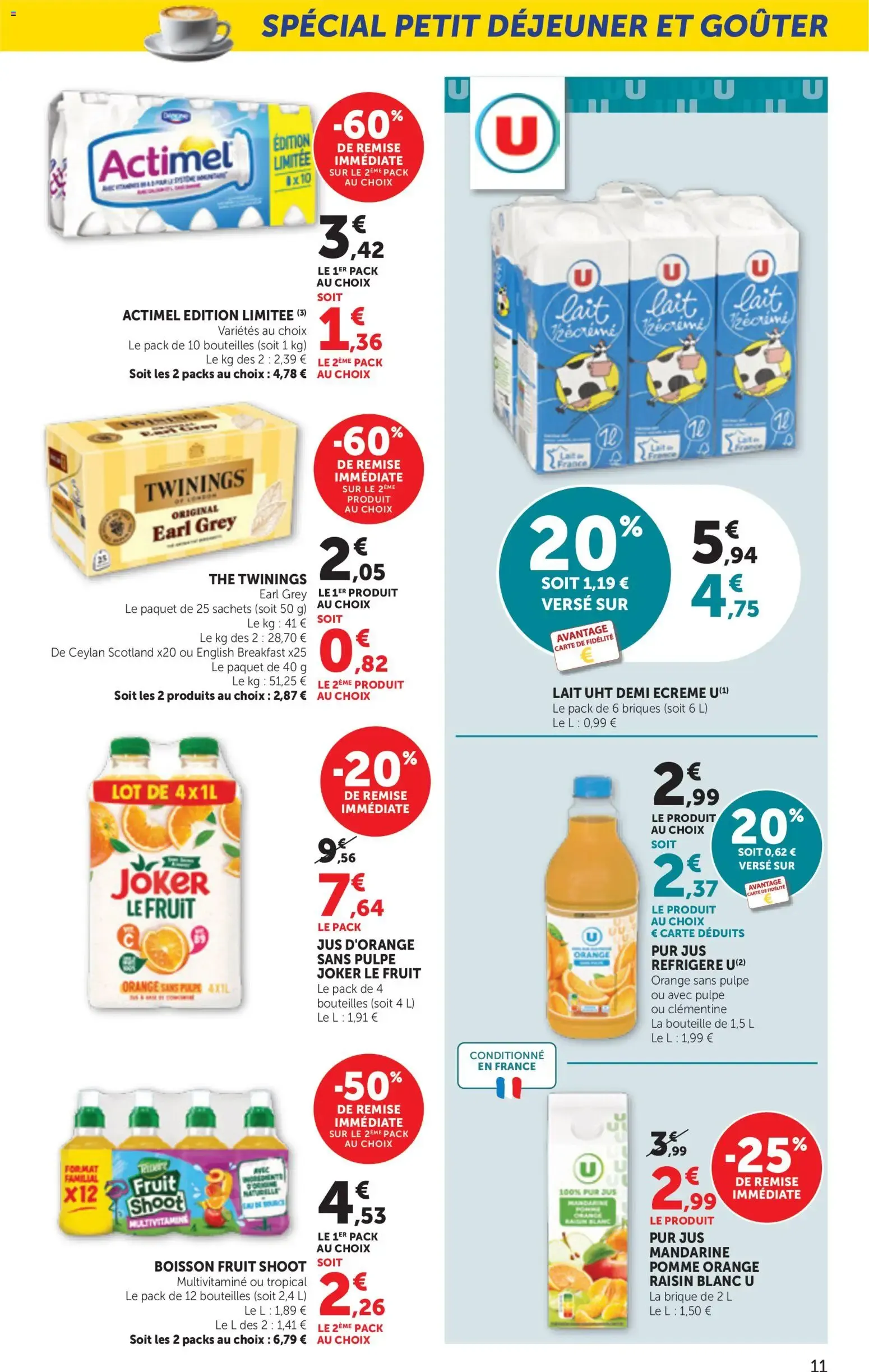 bi1 prospectus à partir du 18/08/2026 - promo en ligne du 18 août au 30 août 2026 - Catalogue page 11