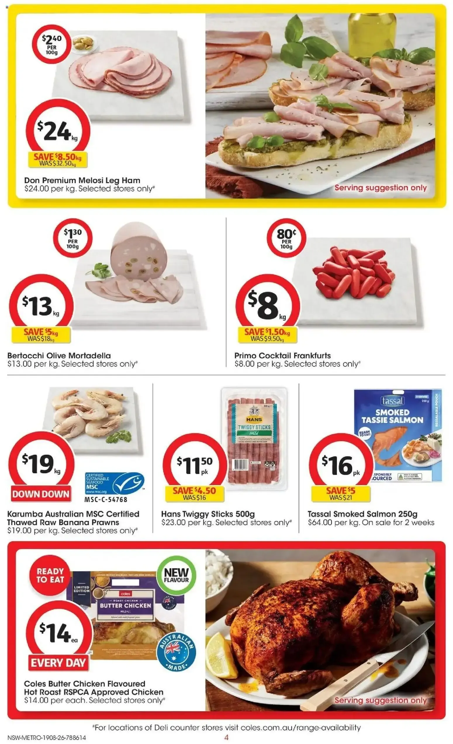 Coles catalogue valid from 19/08/2026 > Online Australia - Catalogue valid from 19 August to 25 August 2026 - page 4