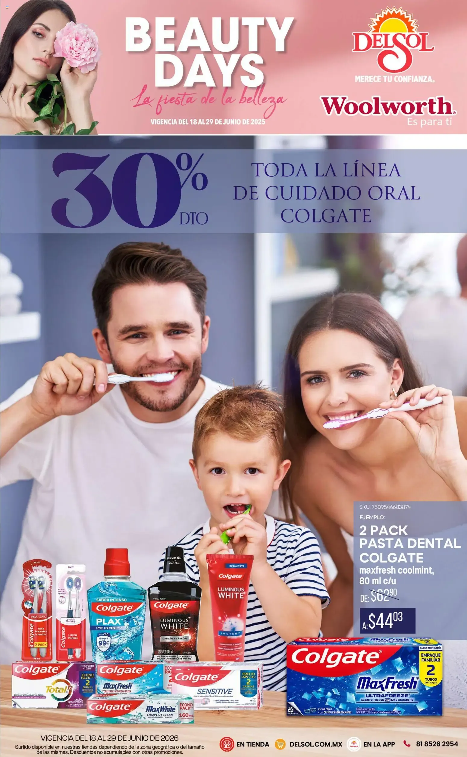 Catálogo de Del Sol y Woolworth catálogo Beauty Days (18/06/2026 - 29/06/2026) - catálogo en línea 18 de junio al 29 de junio 2026 - Pagina 3