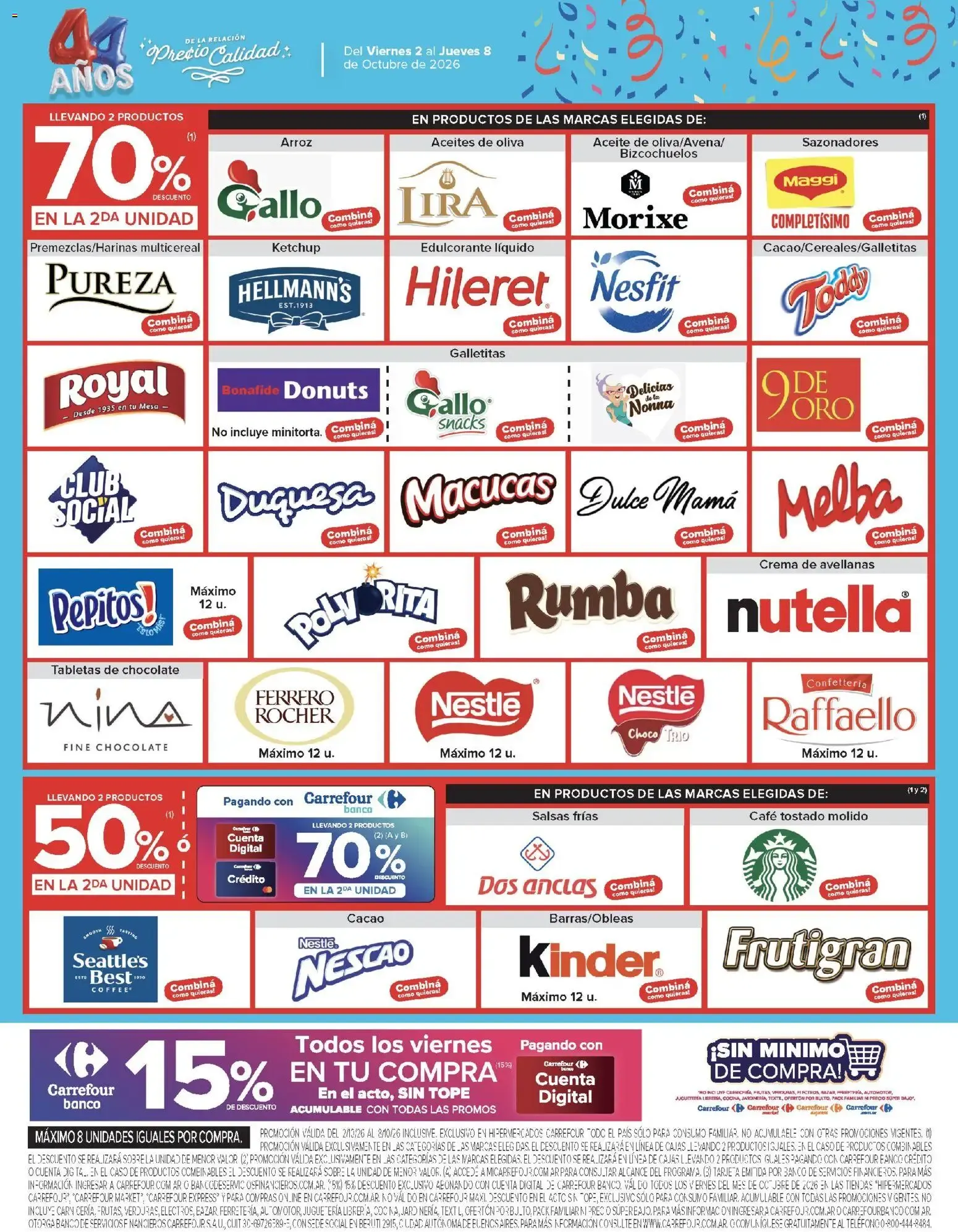 Ofertas de Carrefour - 1.ª semana de festejos y Súper Precios 2 de octubre al 8 de octubre 2026 - Página 7 del catálogo