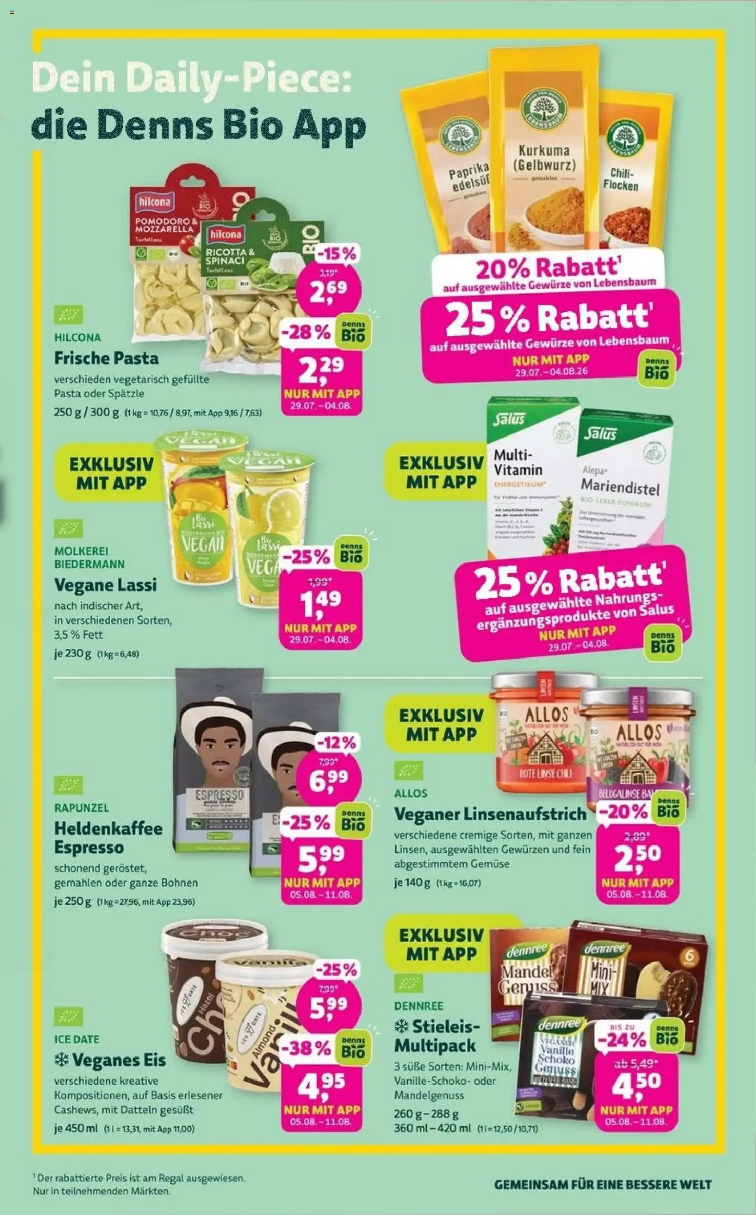 BioMarkt Prospekt (ab 29.07.2026) zum Blättern von 29. Juli bis 11. August 2026 - Prospekt seite 3