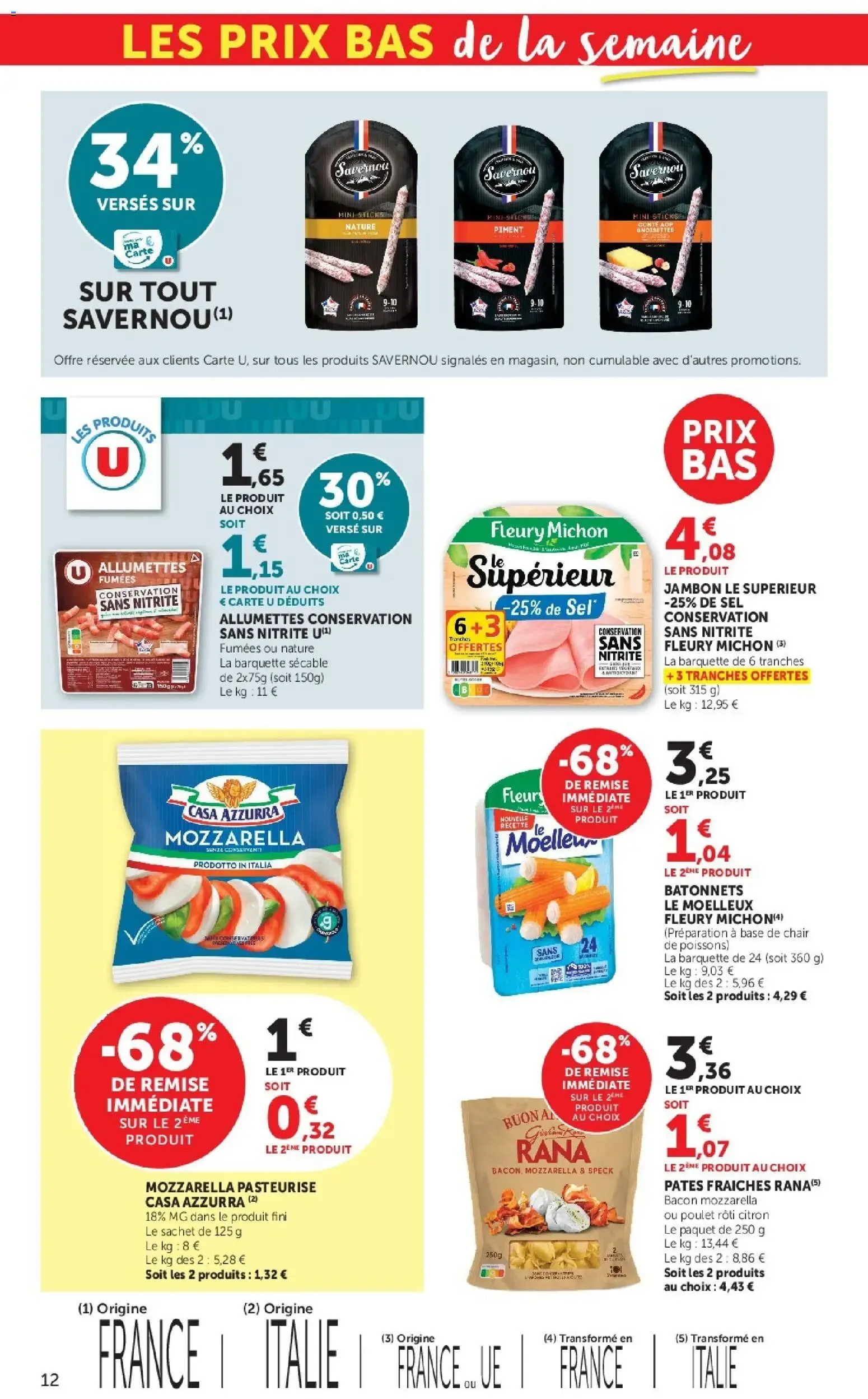 U Express - Coup d'envoi des prix bas du 9 juin au 21 juin 2026 - Catalogue page 12