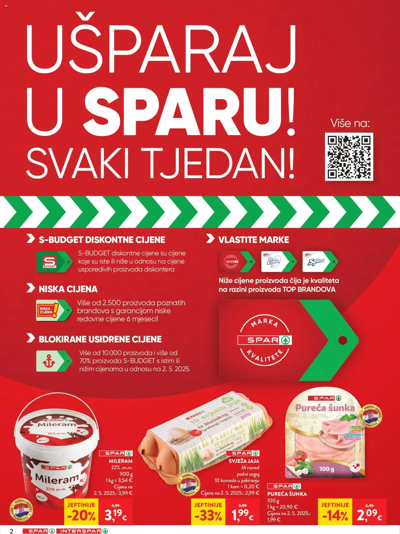 Katalog Spar Katalog novi od 07.10.2026 na listanje > letak digitalni od 7. listopada do 13. listopada 2026. - Pregled Stranica 2