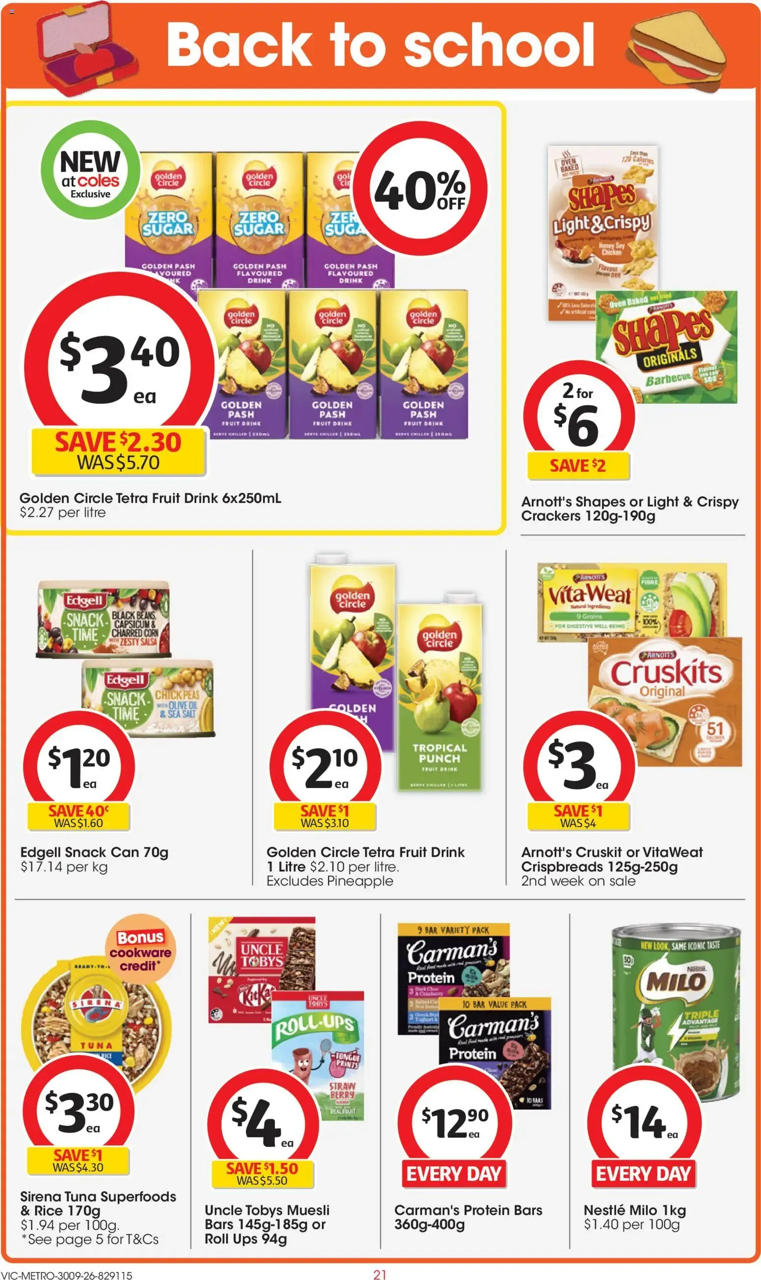 Coles catalogue valid from 30/09/2026 > Online Australia - Catalogue valid from 30 September to 6 October 2026 - page 21