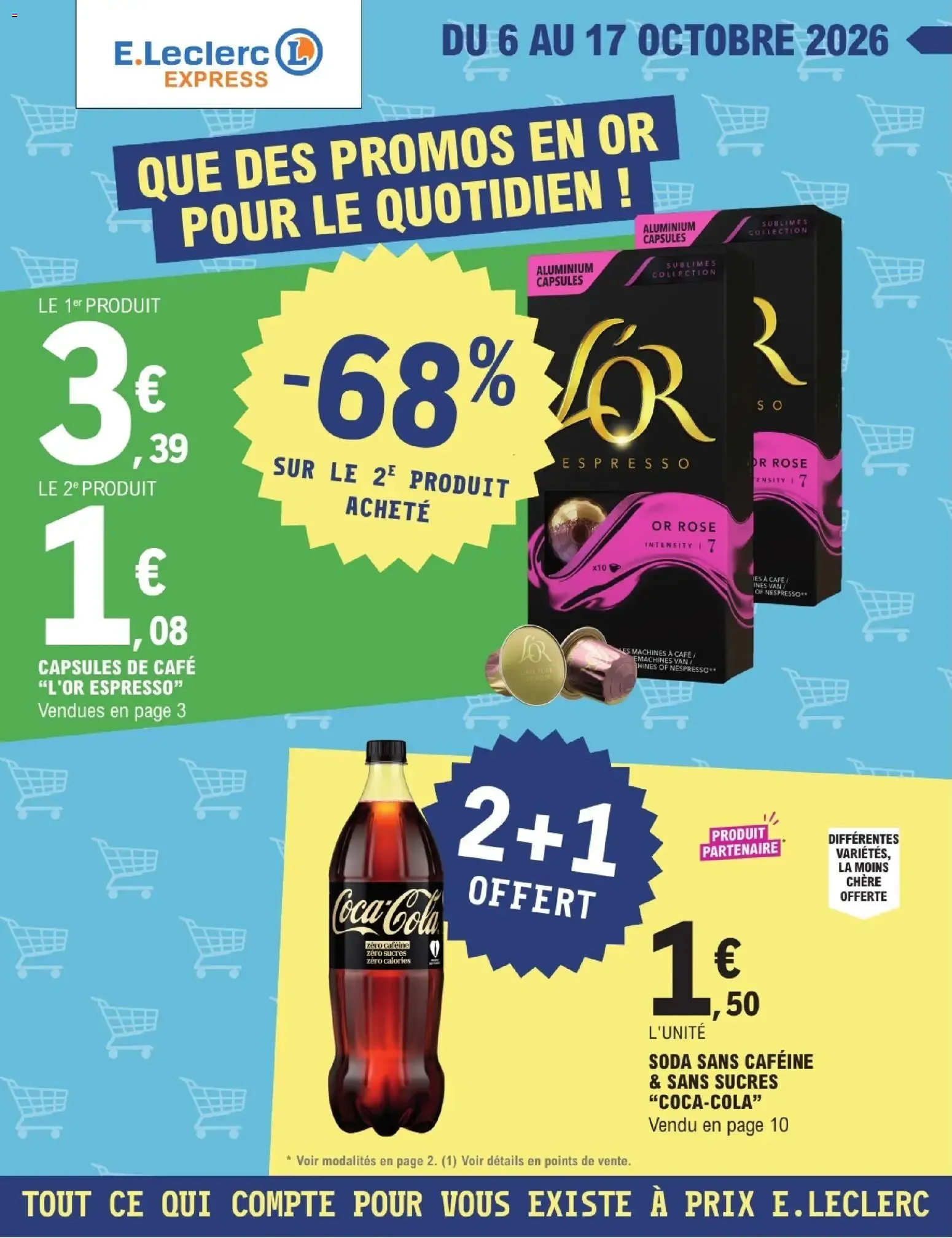 Catalogue E.Leclerc du 06/10/2026 | Nouveau promo prospectus du 6 octobre au 17 octobre 2026 - Catalogue page 1