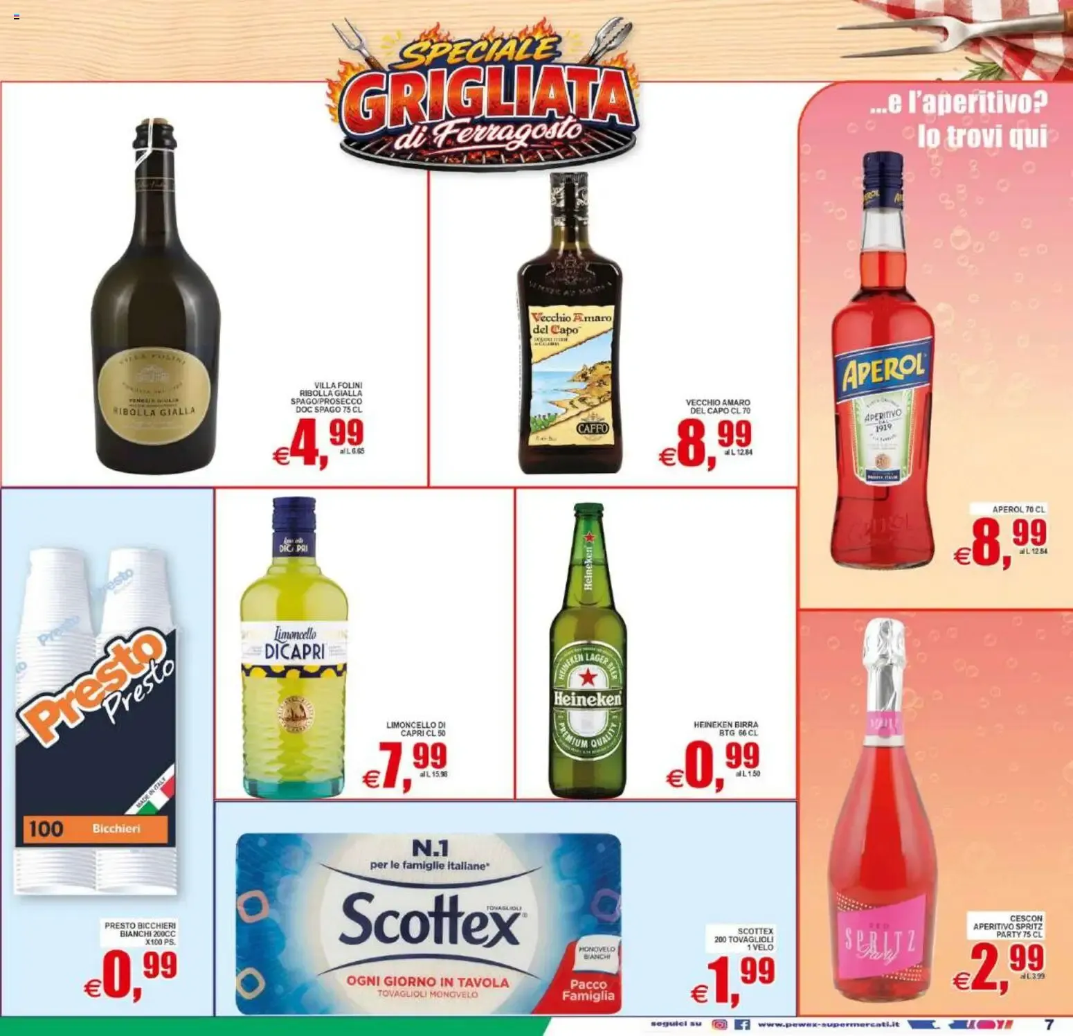 Pewex: Speciale Grigliata di Ferragosto da 12 agosto a 20 agosto di 2026 - Pagina del volantino 7