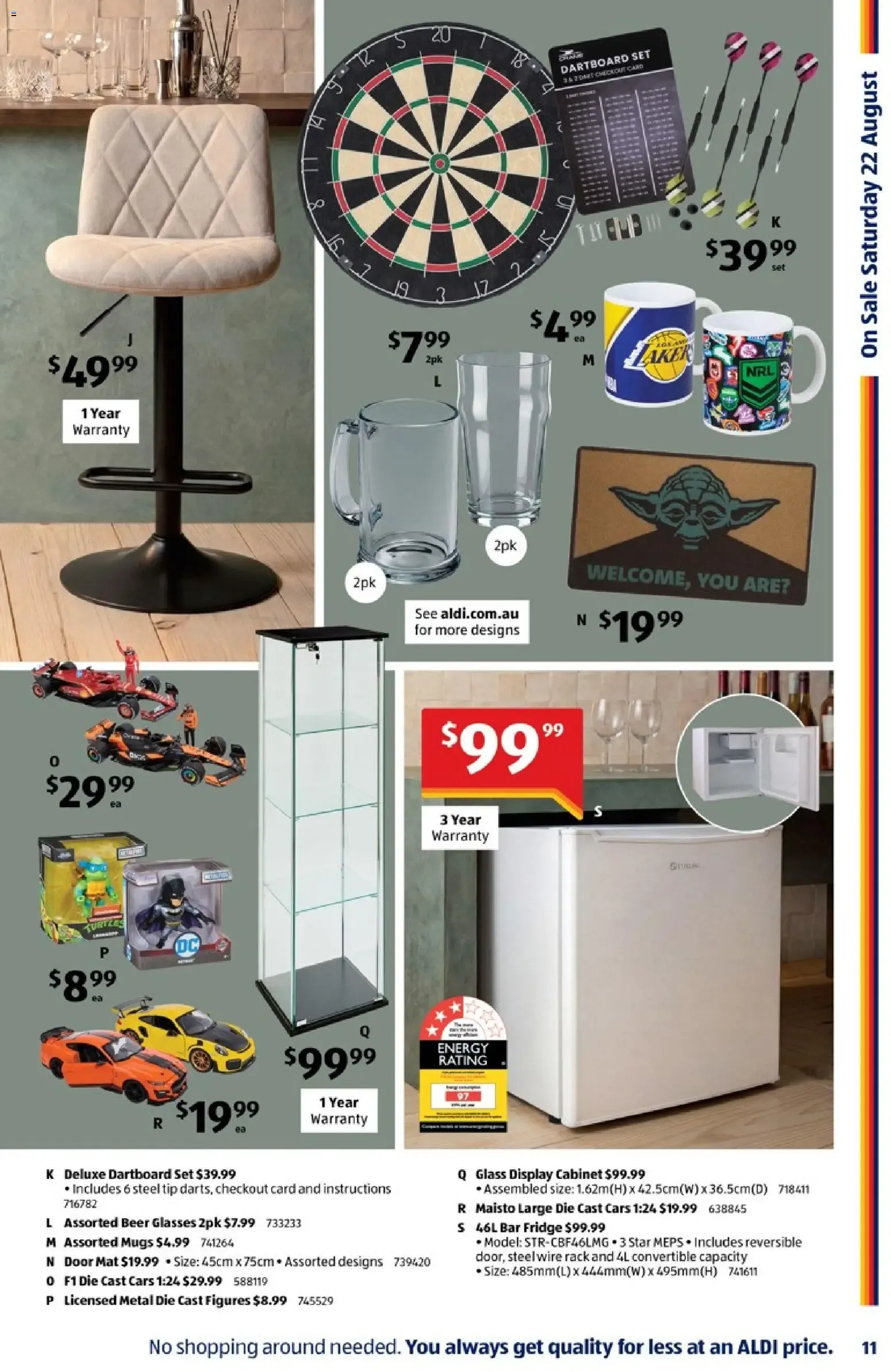 Aldi Special Buys - Dad's new favourites - Catalogue valid from 19 August to 1 September 2026 - page 11