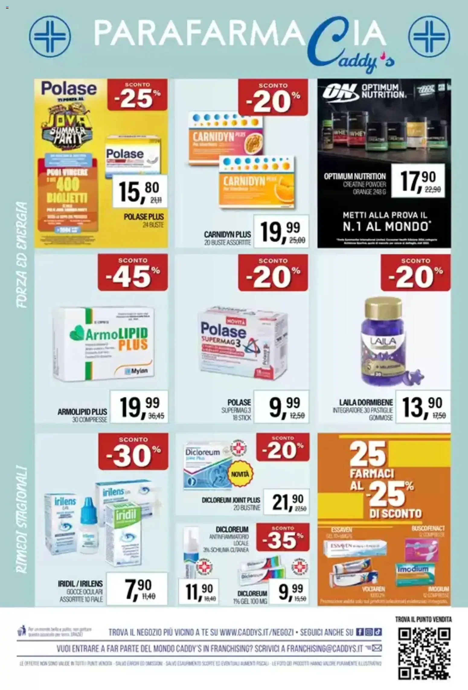 Parafarmacia Caddy's - Salute & Benessere da 18 giugno a 23 luglio di 2026 - Pagina del volantino 4