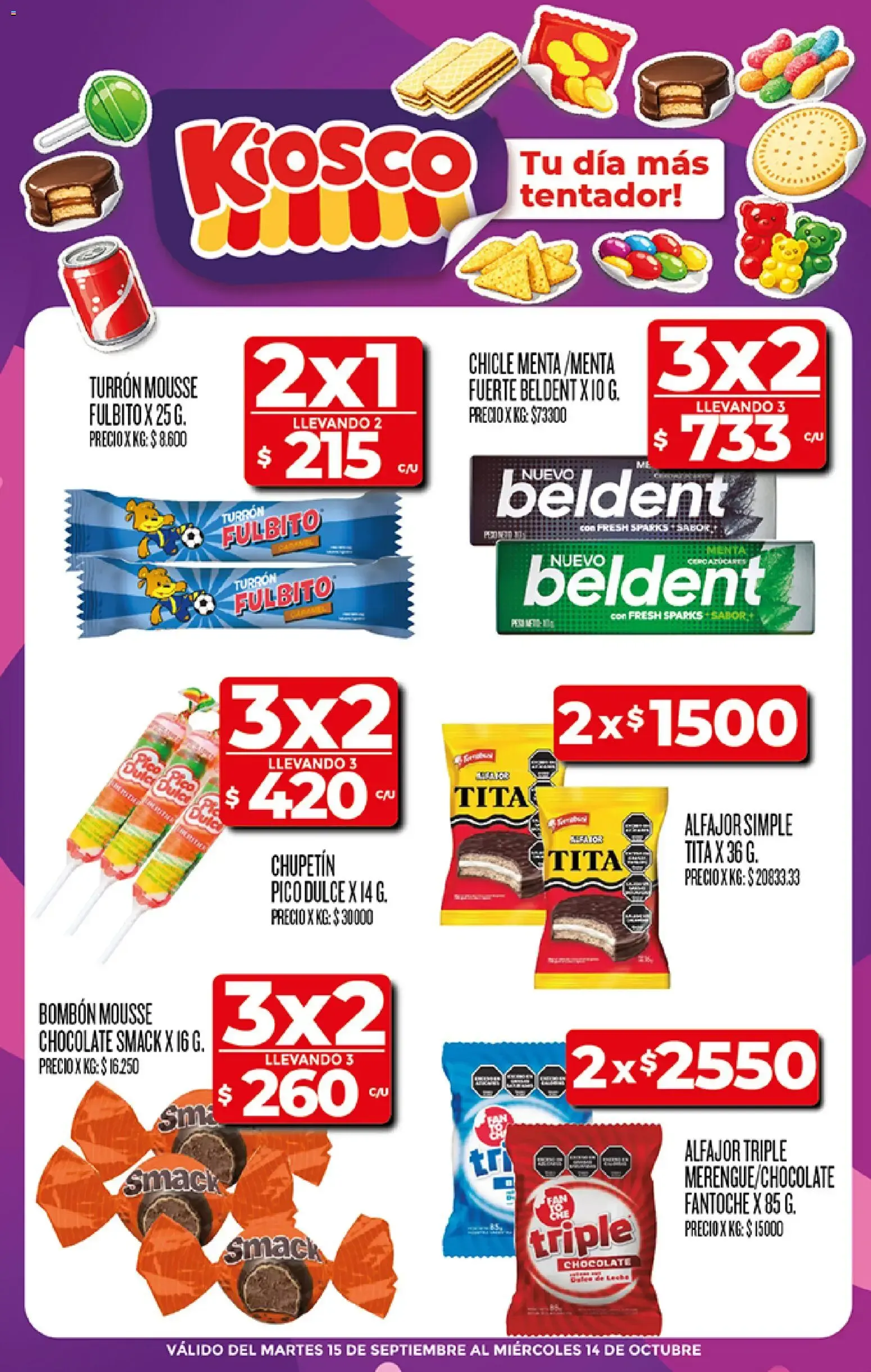 Ofertas de Kiosco: Tu día más tentador 23 de septiembre al 28 de septiembre 2026 - Página 2 del catálogo