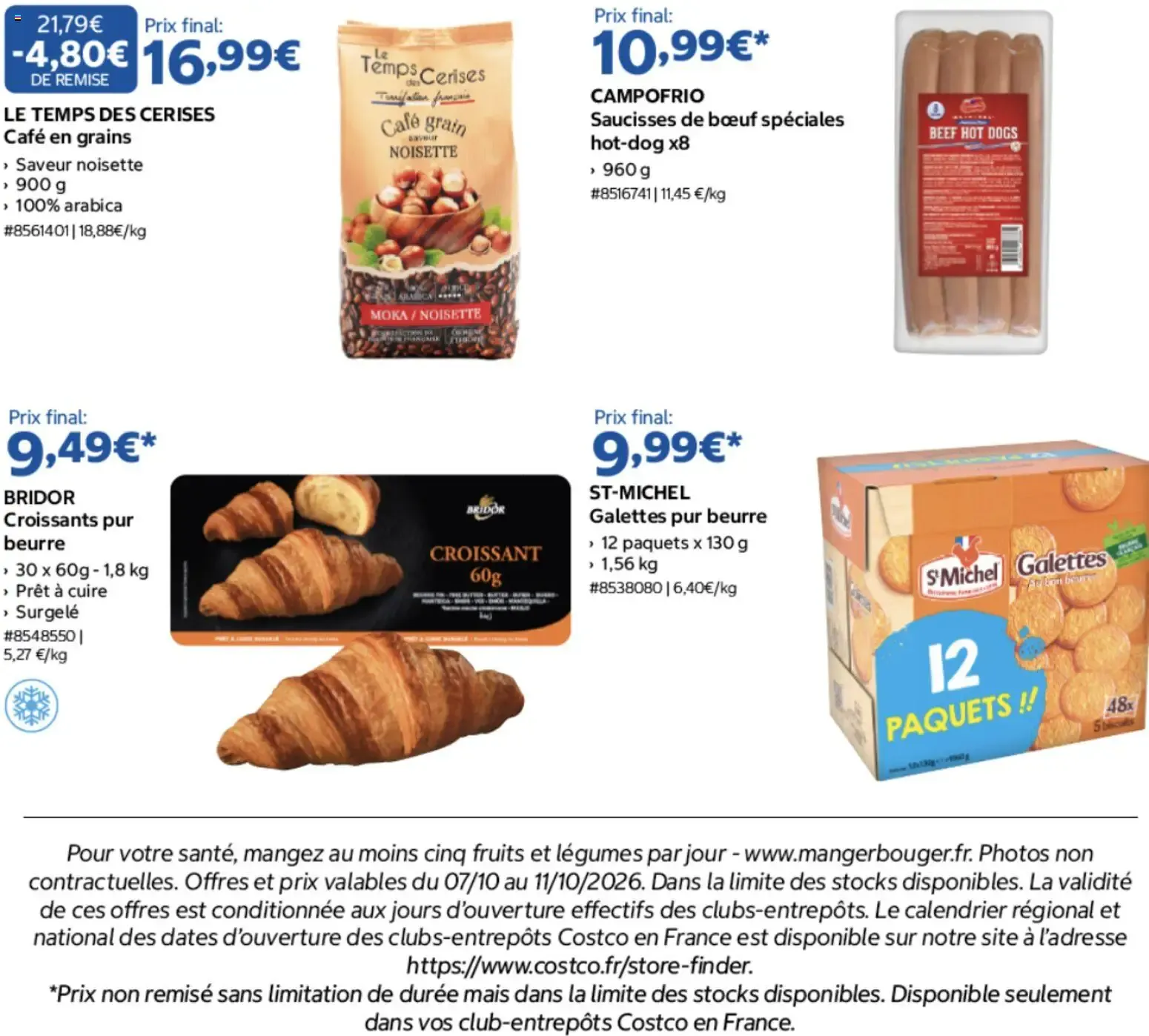 Costco Votre valeur sûre au quotidien à partir du 07/10/2026 - promo en ligne du 7 octobre au 11 octobre 2026 - Catalogue page 2