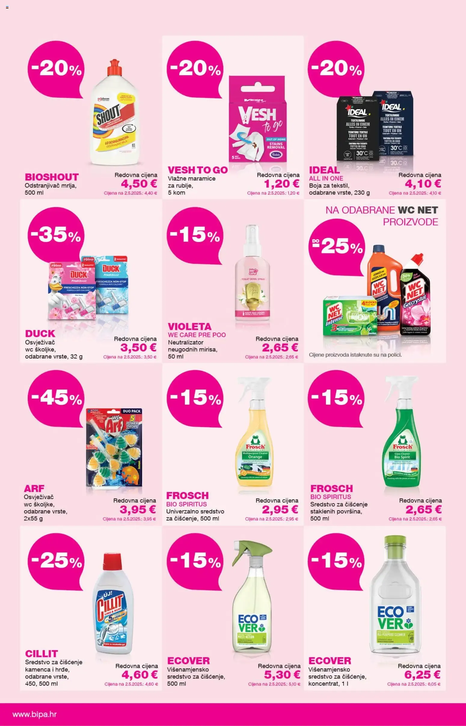 Katalog BIPA Card: Descuentos en Palette Naturals y más de 300 productos od 1. srpnja do 31. kolovoza 2026. - Pregled Stranica 8