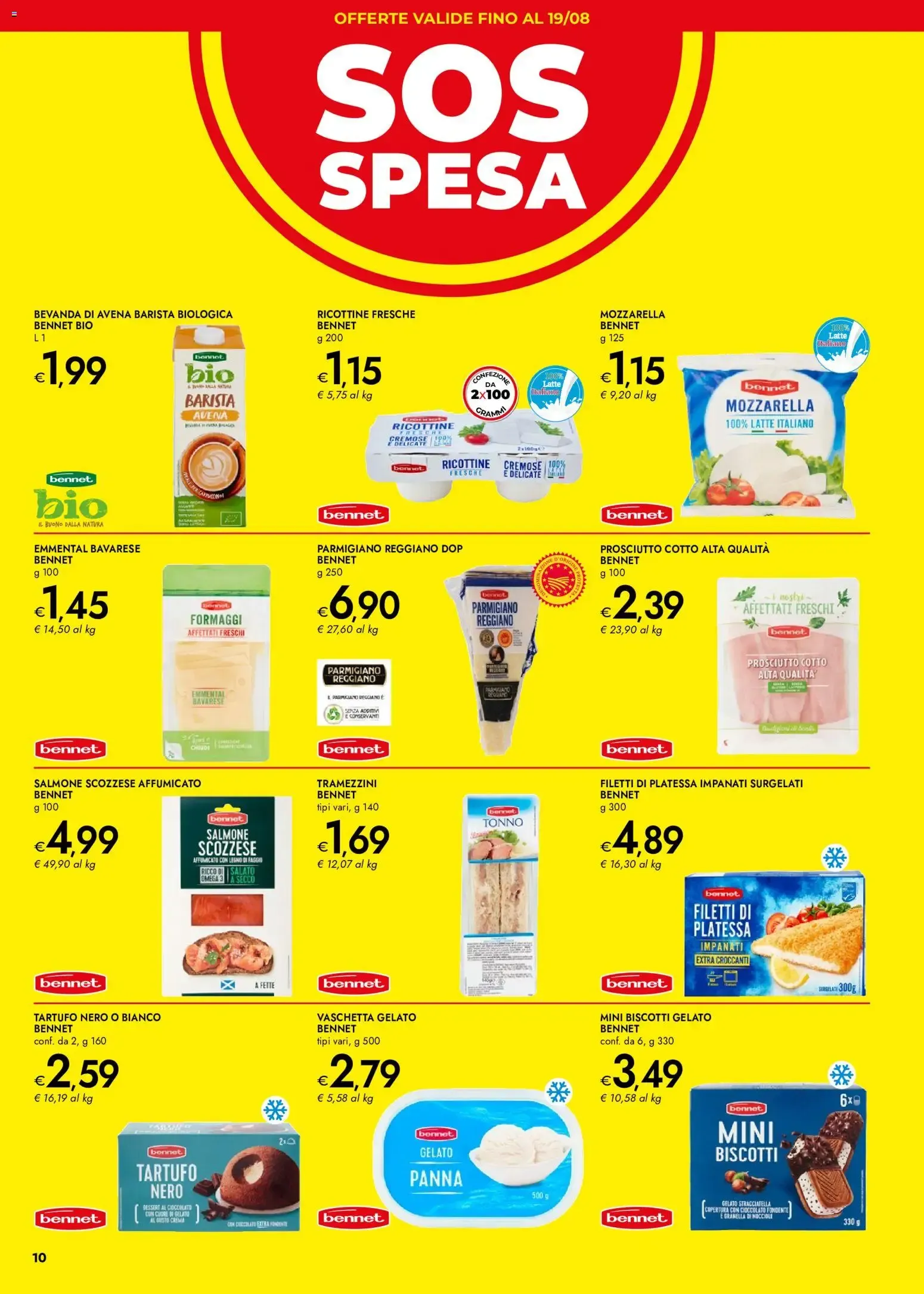 Nuovo bennet volantino Offerte Top dal 25/06/2026 > offerte anteprima 🛍️ da 25 giugno a 8 luglio di 2026 - Pagina del volantino 10