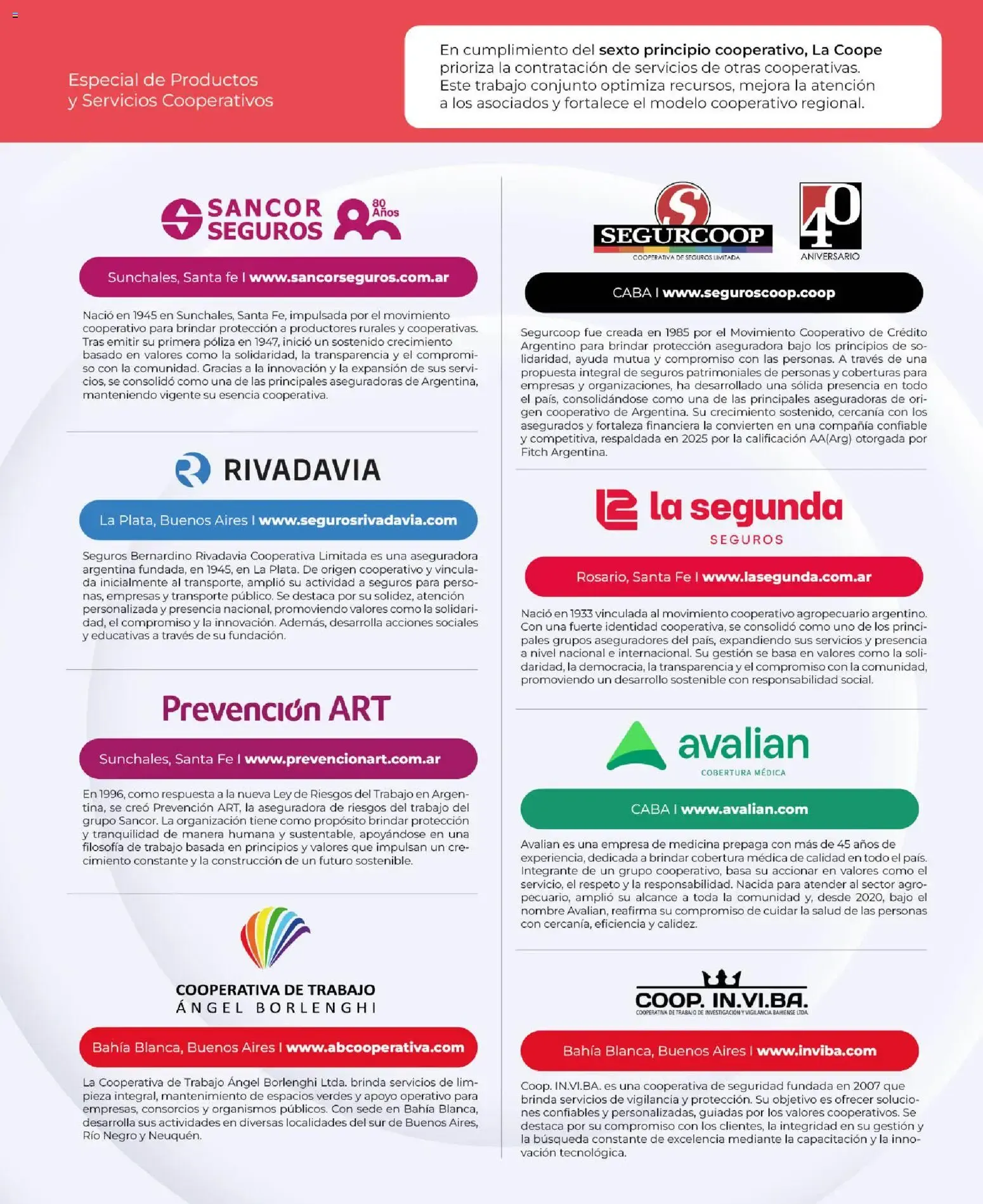 Ofertas de Día Internacional de las Cooperativas 2026: Las cooperativas por un mundo en paz. 4 de julio al 4 de julio 2026 - Página 15 del catálogo