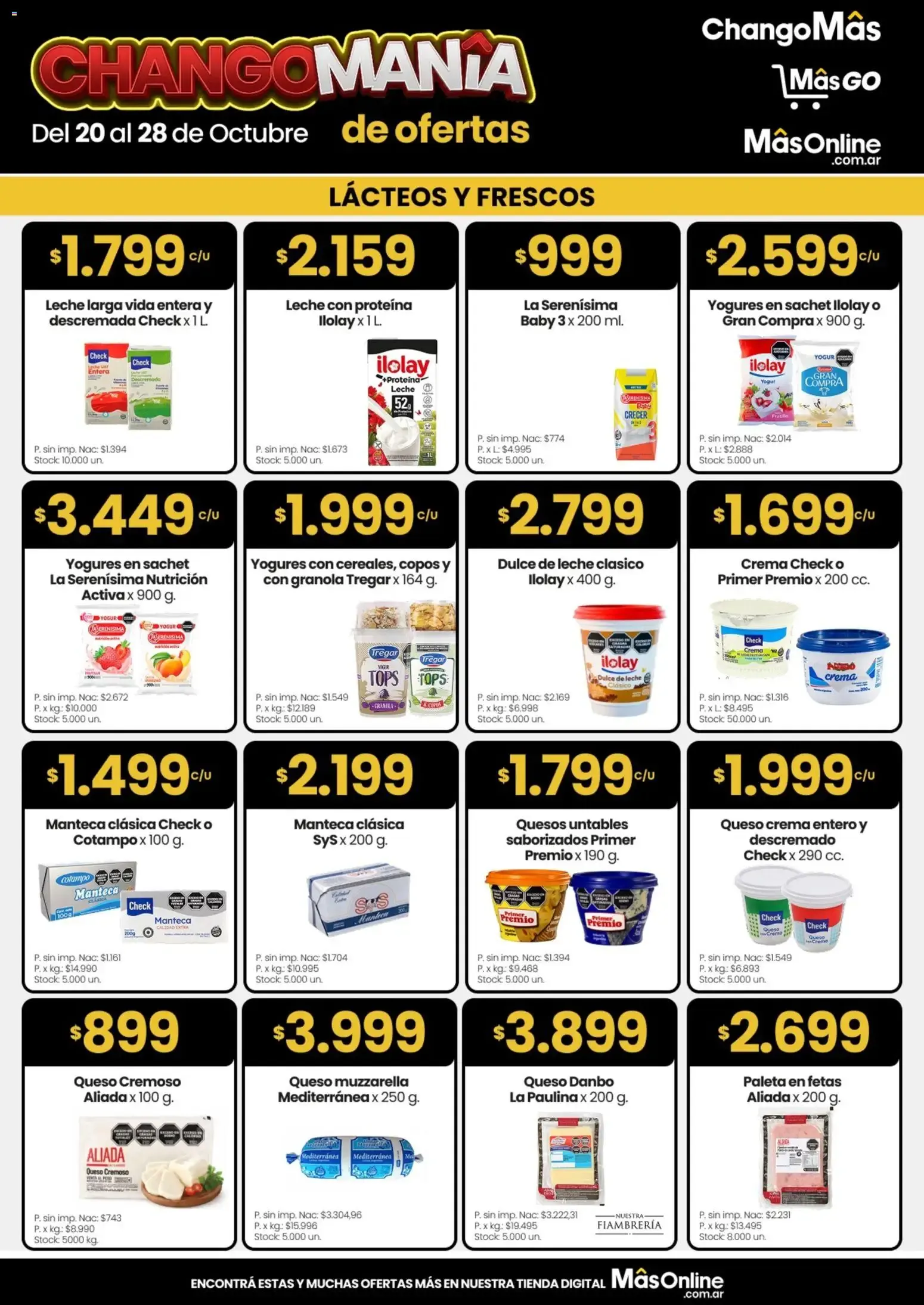 Ofertas de CHANGOMANIA de ofertas 20 de octubre al 28 de octubre 2026 - Página 13 del catálogo