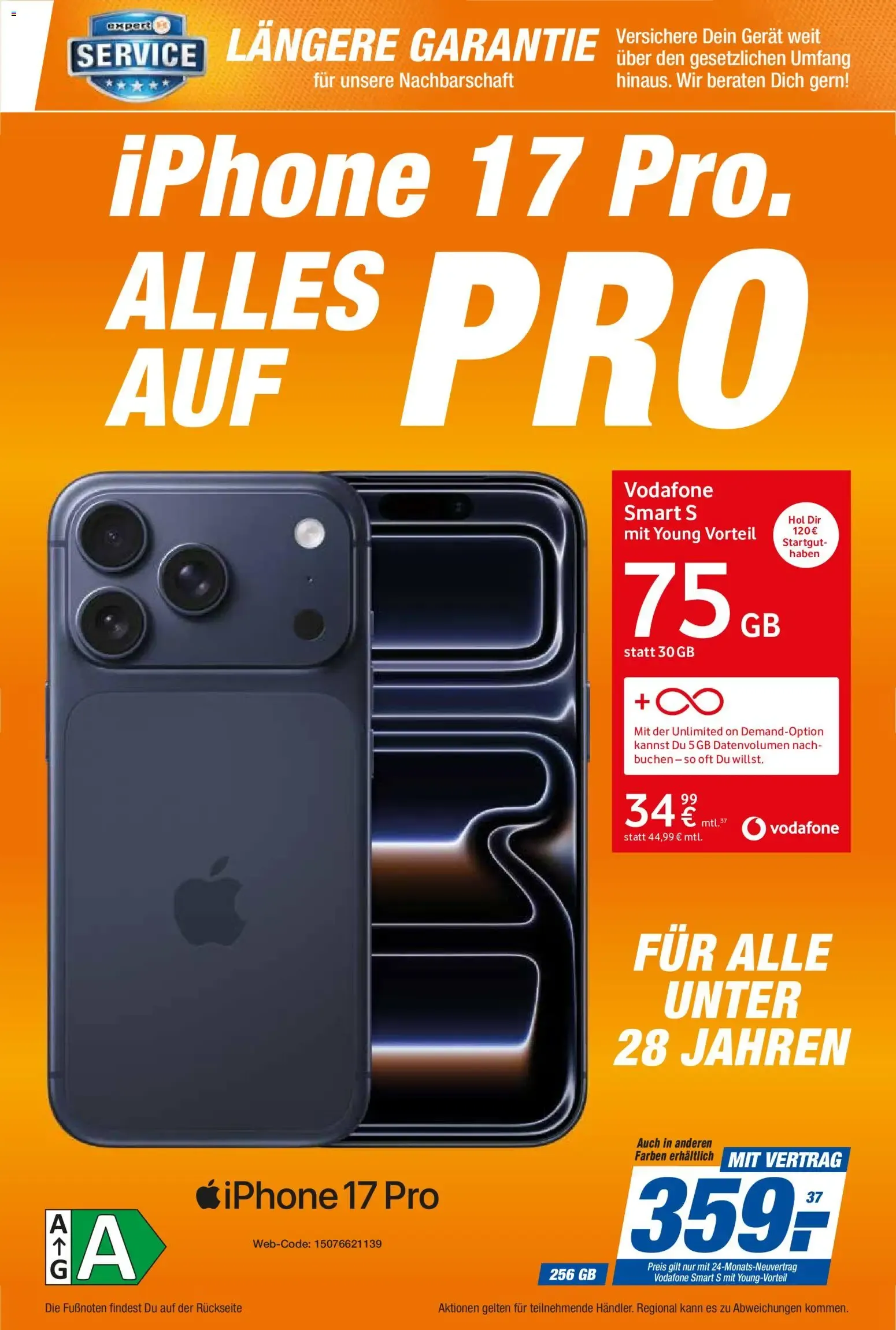 Expert Telekommunikations-Highlights im Oktober (ab 01.10.2026) zum Blättern von 1. Oktober bis 31. Oktober 2026 - Prospekt seite 19