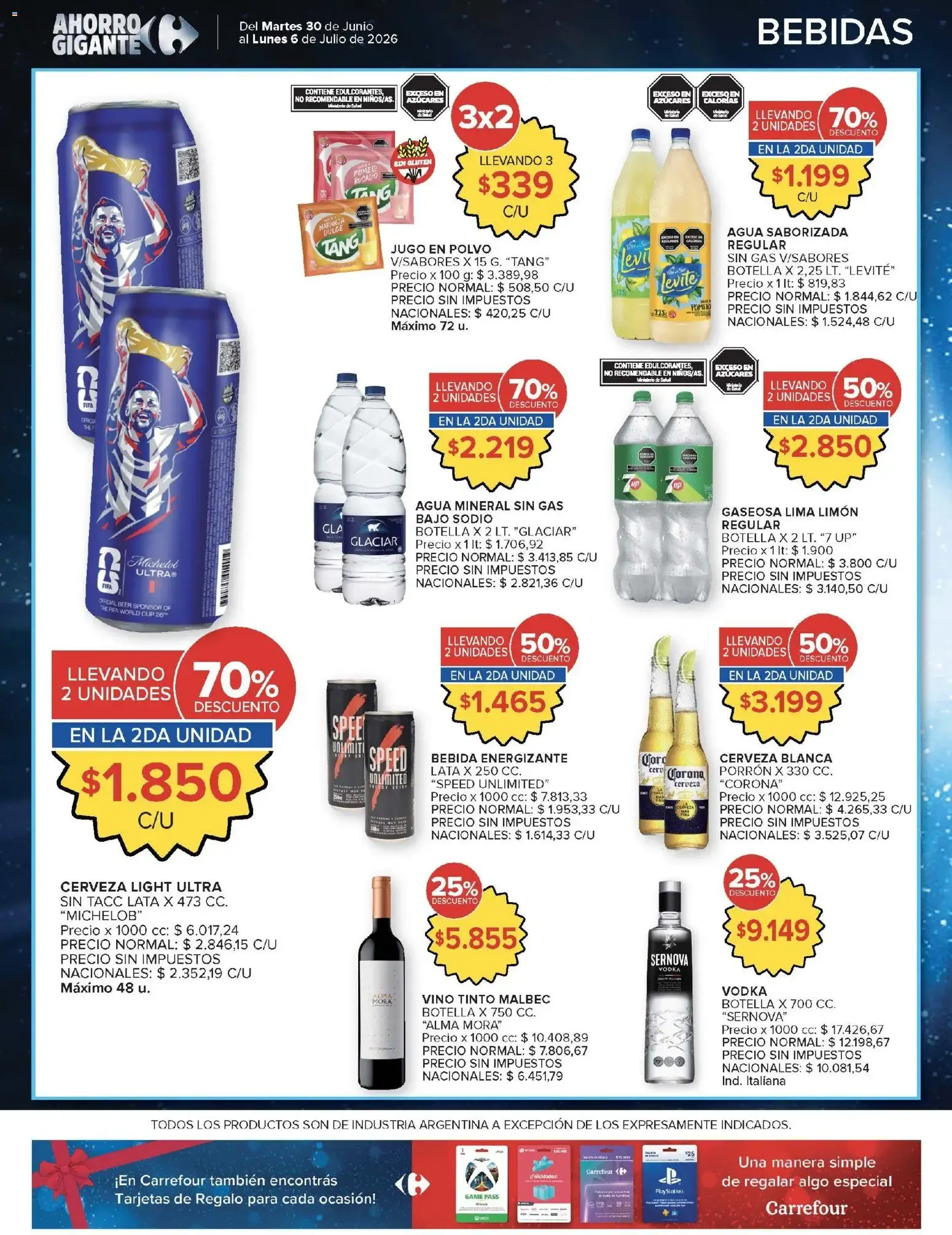 Ofertas de Carrefour - Ahorro Gigante 30 de junio al 6 de julio 2026 - Página 12 del catálogo