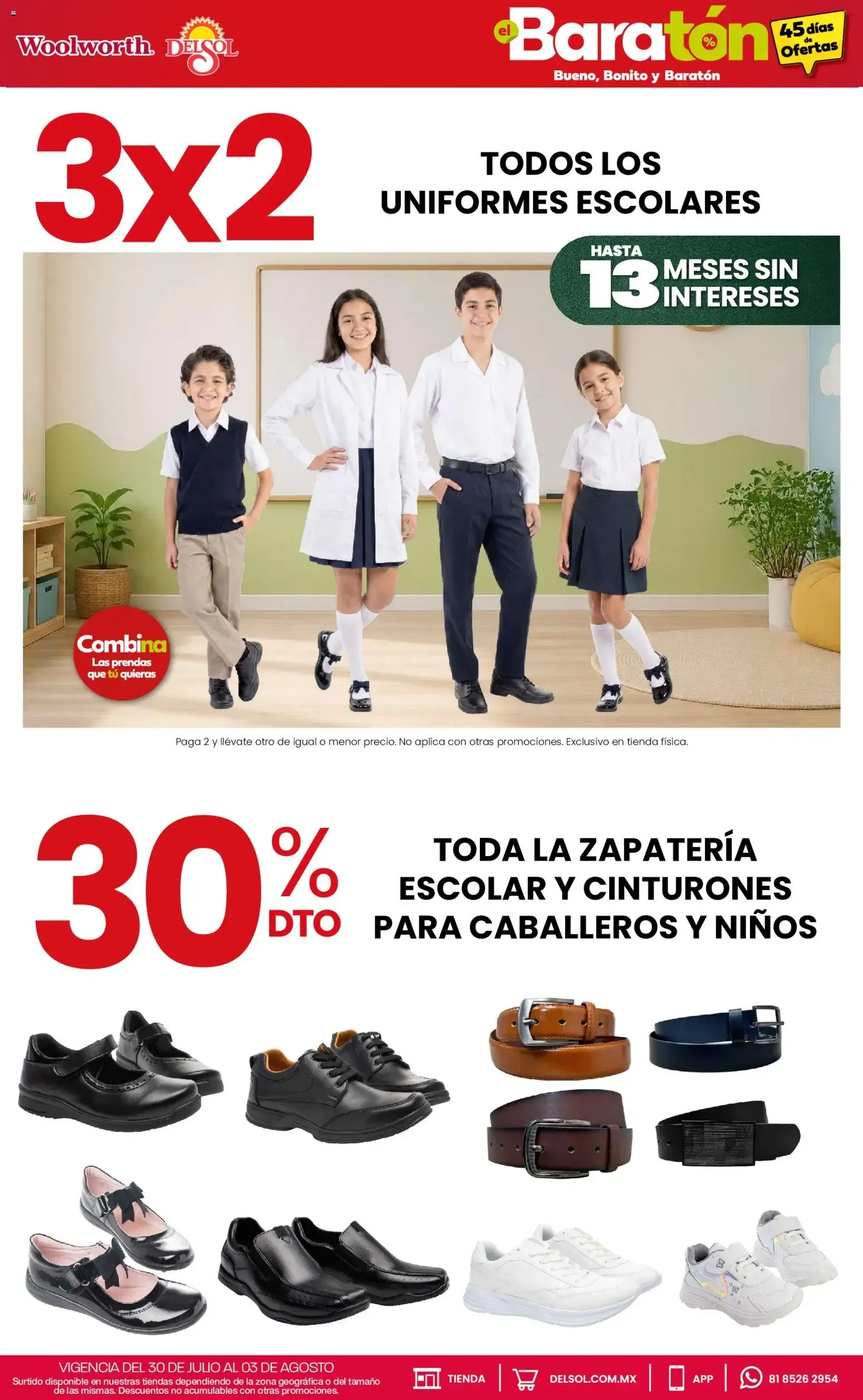 Catálogo de Del Sol y Woolworth catálogo Bueno, Bonito y Baratón (30/07/2026 - 03/08/2026) - catálogo en línea 30 de julio al 3 de agosto 2026 - Pagina 2