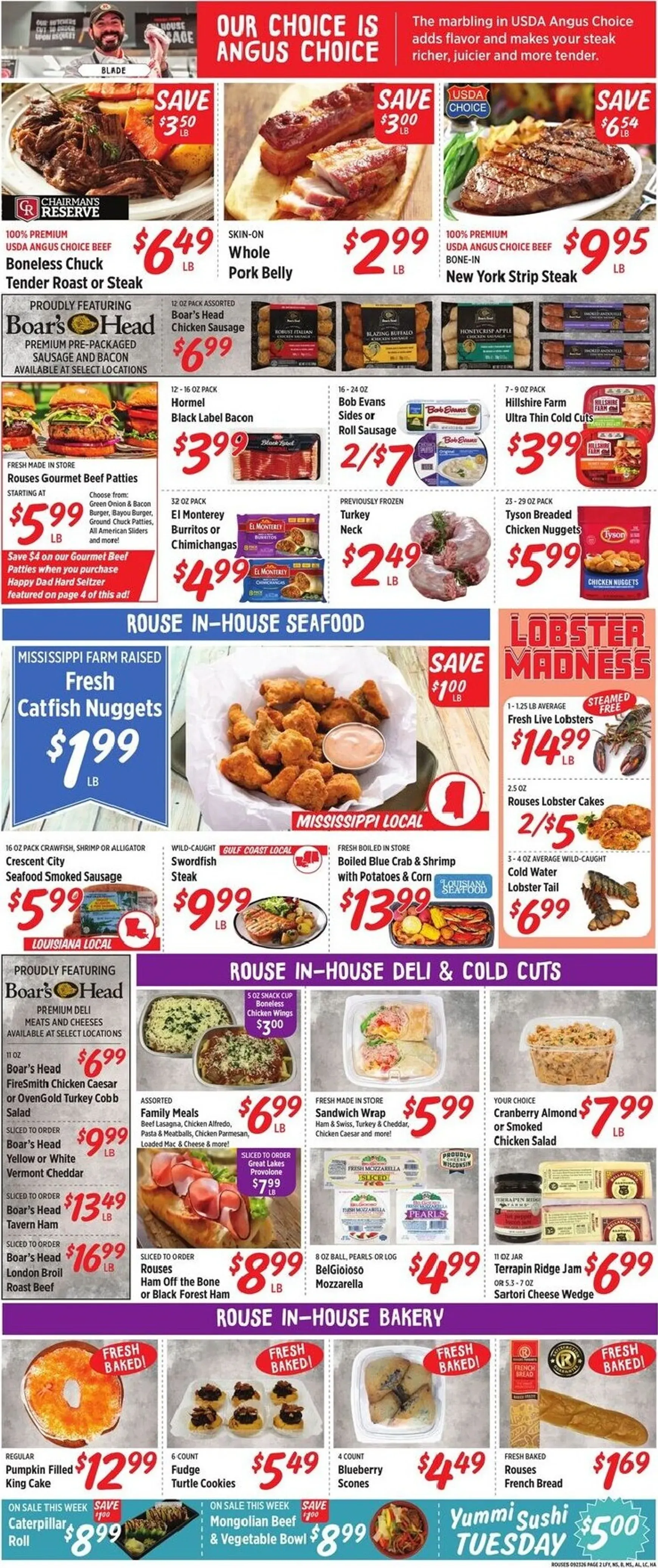 Weekly ad Current Rouses Markets leaflet valid from Wednesday 09/23/2026 to Wednesday 09/30/2026 from September 23 to September 30 2026 - Page 5
