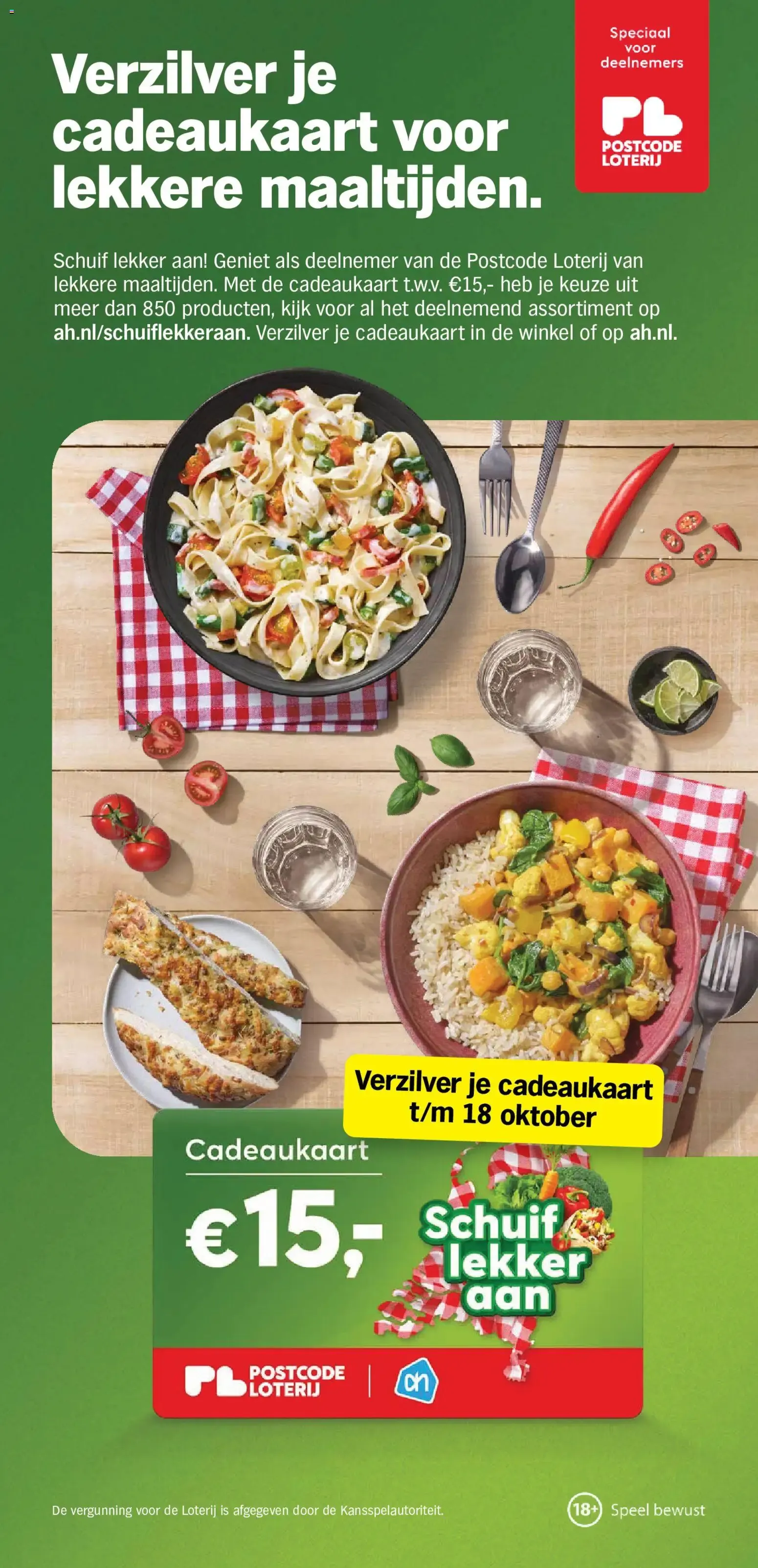 AH Bonus: 1+1 gratis en Verstegen kruiden van 5 oktober tot 11 oktober 2026 - Folder pagina 3