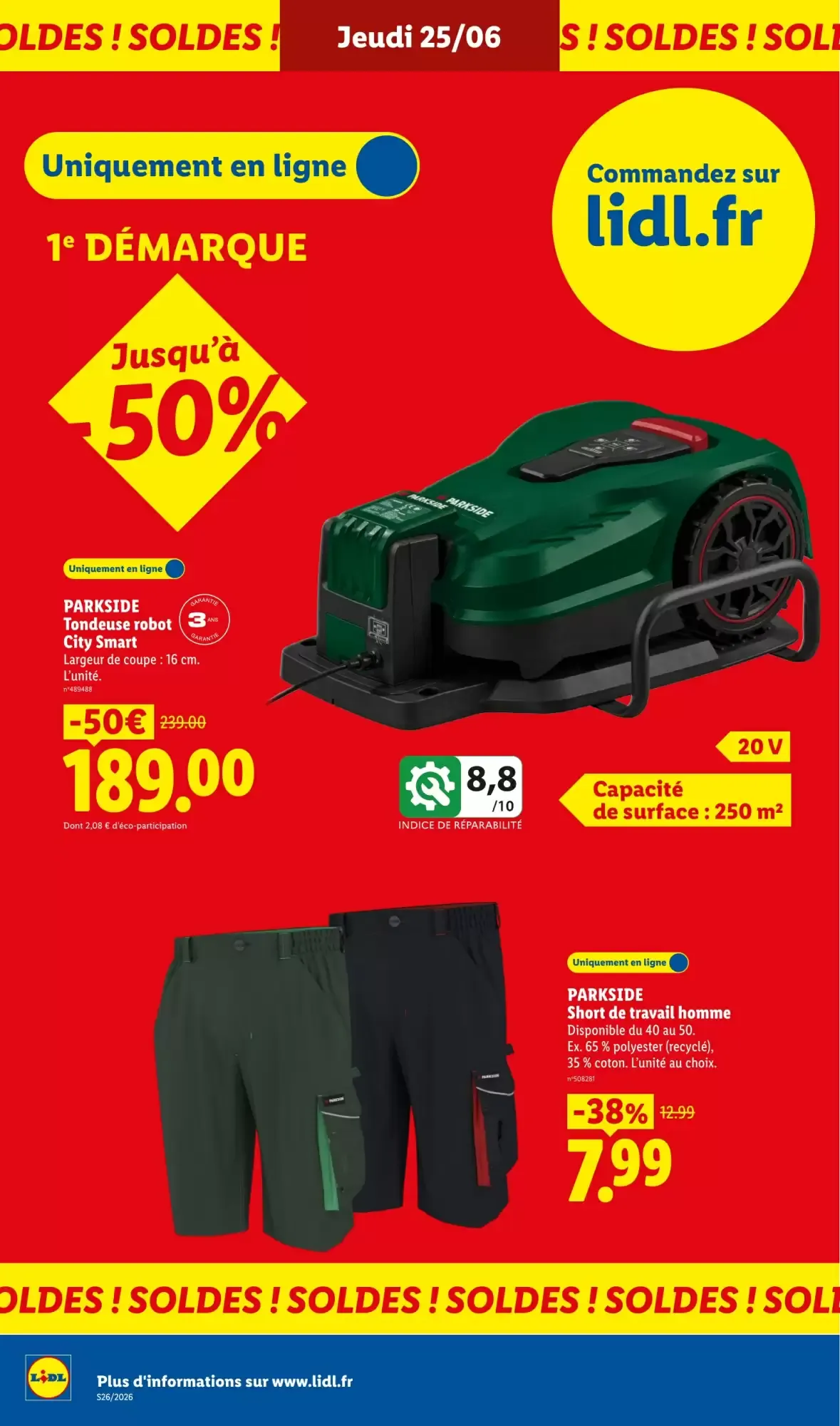 Lidl - Supportez les Bleus! Crivit x Olivier Giroud du 25 juin au 1 juillet 2026 - Catalogue page 42