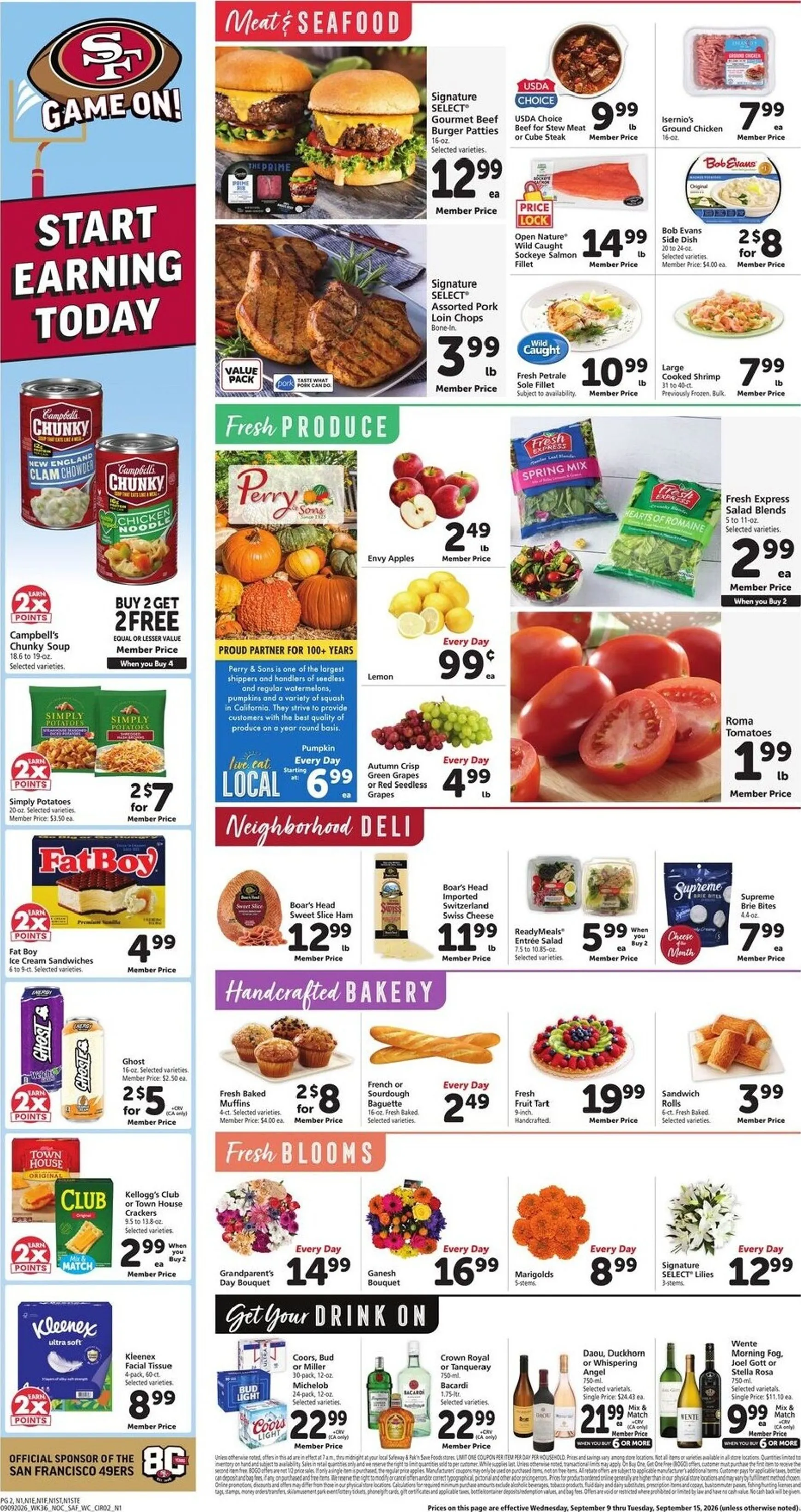 Weekly ad Current Safeway leaflet valid from Wednesday 09/09/2026 to Tuesday 09/15/2026 from September 9 to September 15 2026 - Page 2