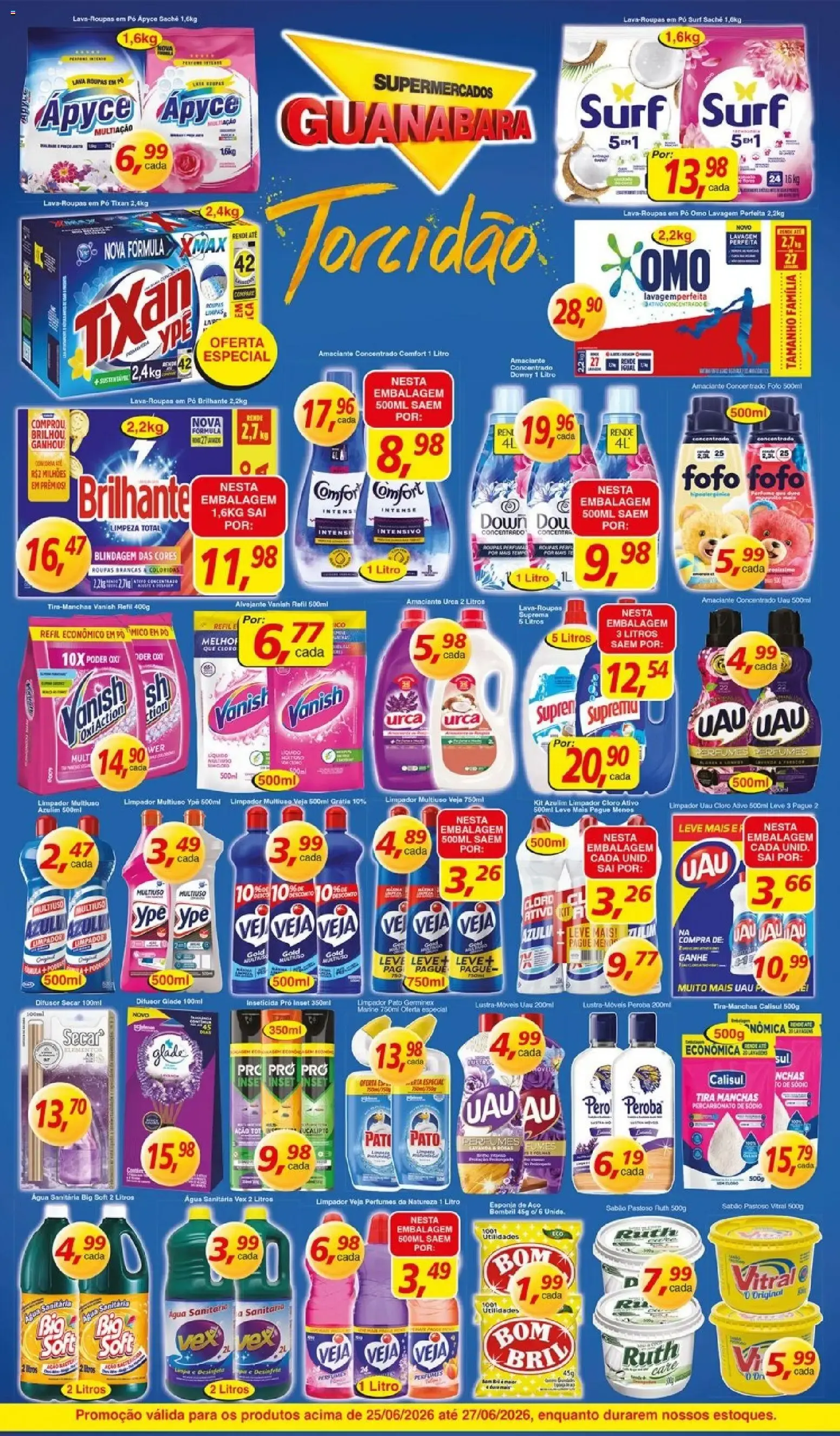 Encarte de Semana Guanababy - Supermercados Guanabara 25 de junho até 27 de junho 2026 - Pagina 15