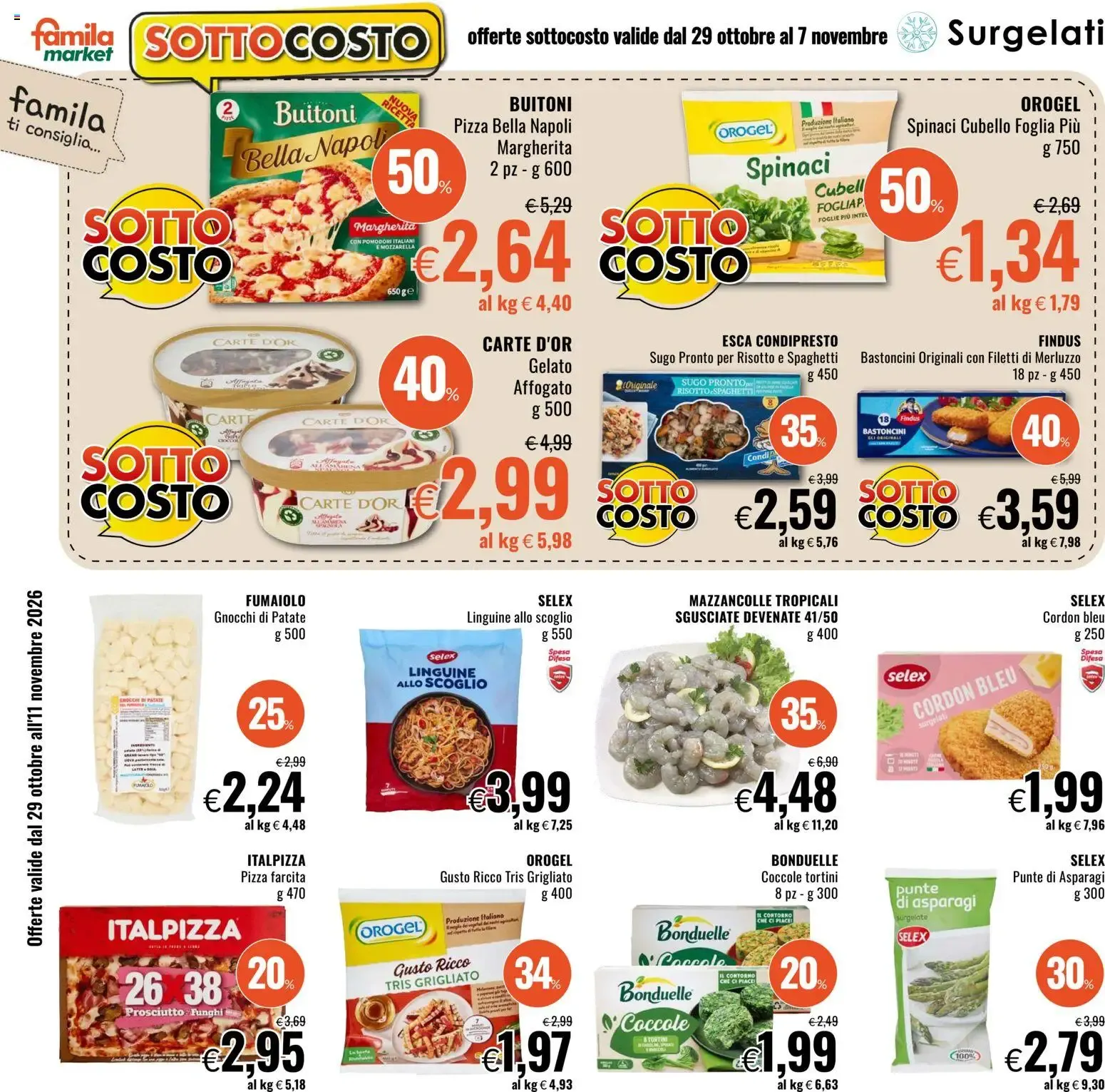 Nuovo Famila volantino Market dal 29/10/2026 > offerte anteprima 🛍️ da 29 ottobre a 11 novembre di 2026 - Pagina del volantino 4
