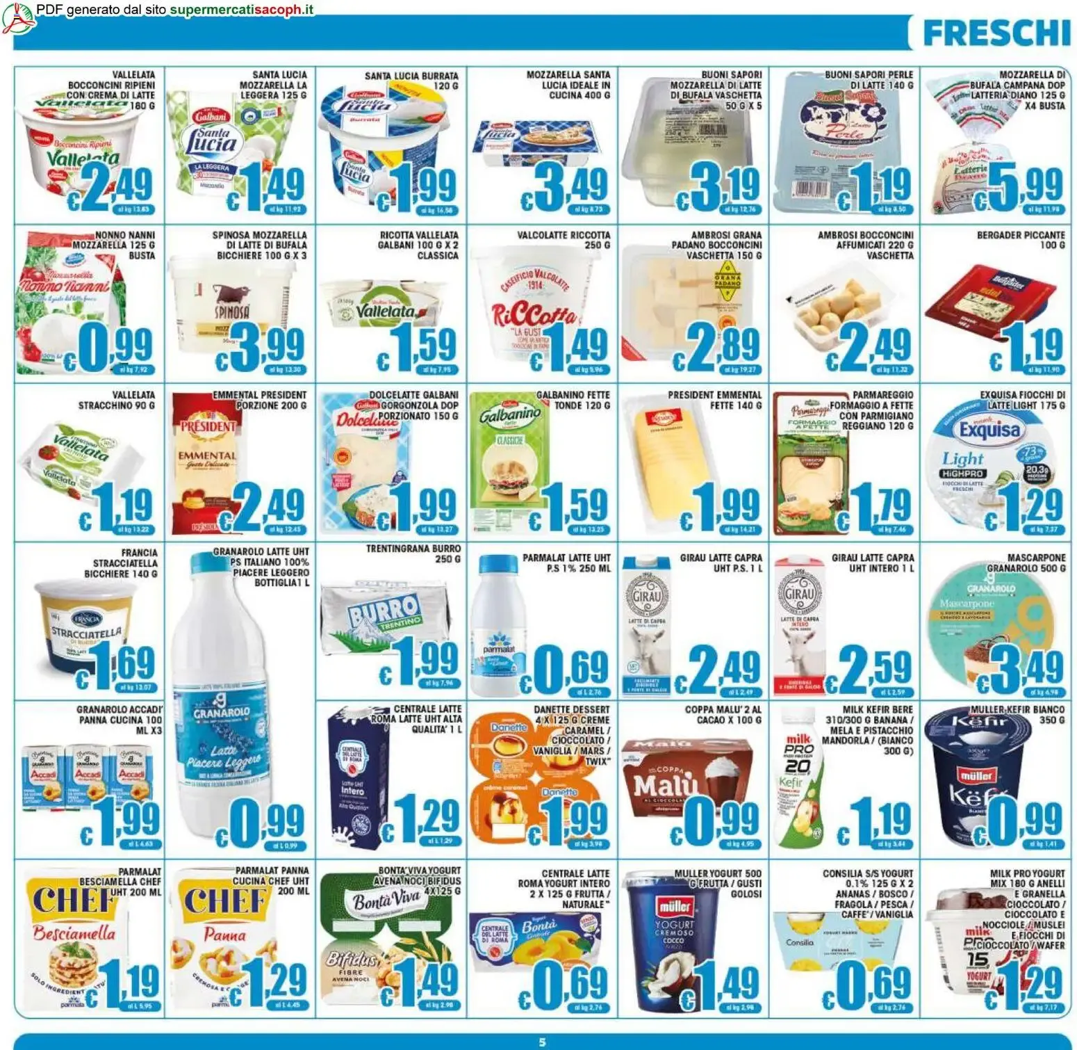 Sacoph volantino dal 12/08/2026 - online Offerte da 12 agosto a 20 agosto di 2026 - Pagina del volantino 5