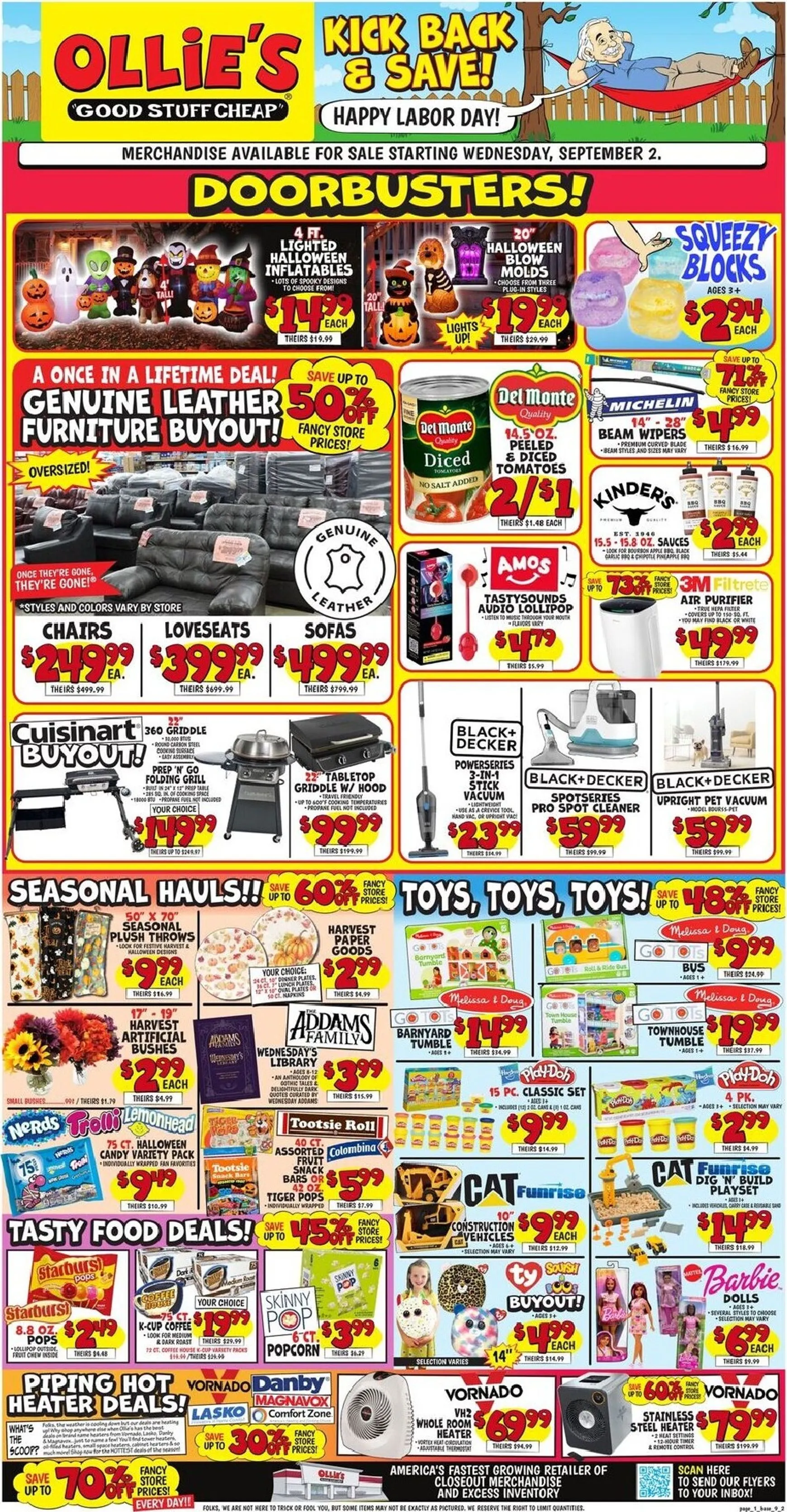 Current Ollie's leaflet valid from Wednesday 09/02/2026 to Tuesday 09/08/2026