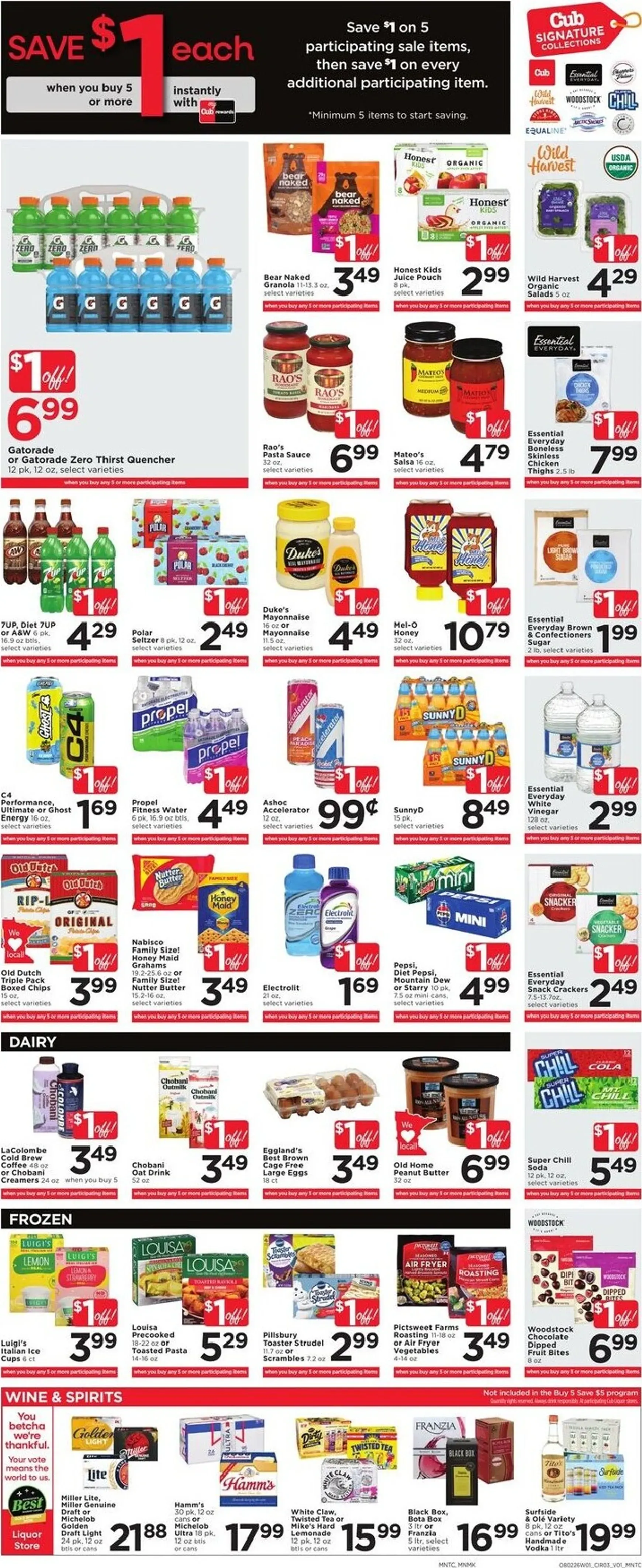 Weekly ad Current Cub leaflet valid from Sunday 08/02/2026 to Saturday 08/08/2026 from August 2 to August 8 2026 - Page 7