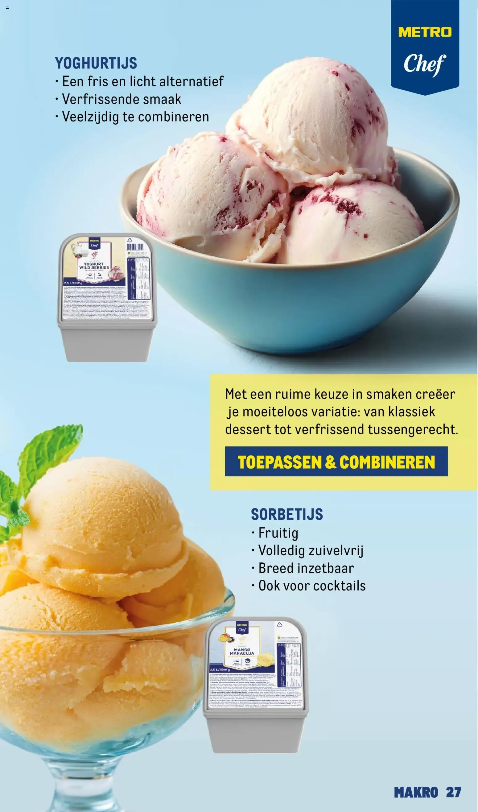 MAKRO HORECA MAGAZINE: LENTE OP DE KAART van 20 april tot 31 december 2026 - Folder pagina 27