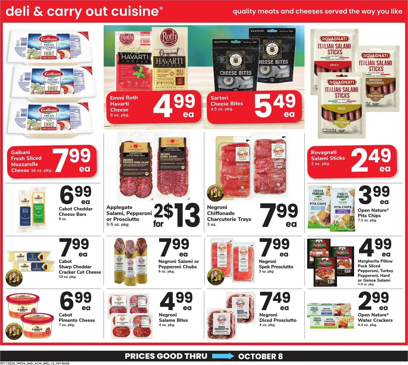 Weekly ad Current ACME - Big Book of Savings leaflet valid from Friday 09/11/2026 to Thursday 10/08/2026 from September 11 to October 8 2026 - Page 12