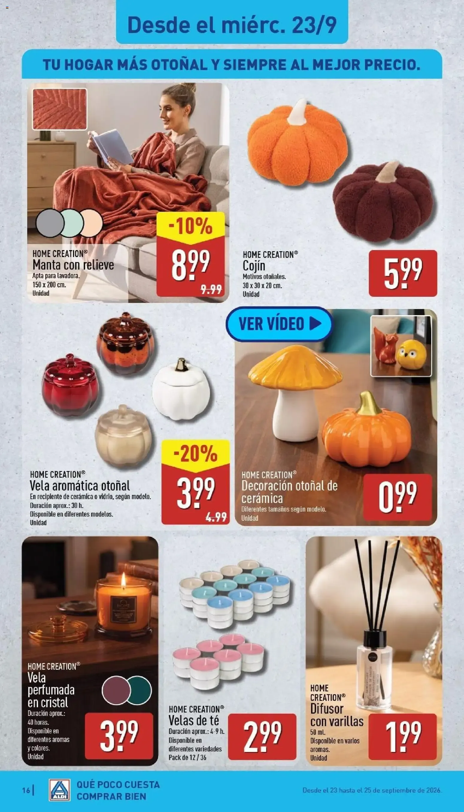 Catálogo de Aldi: Ahorra más de 2.400€ al año 21 de septiembre al 27 de septiembre 2026 - Página 16