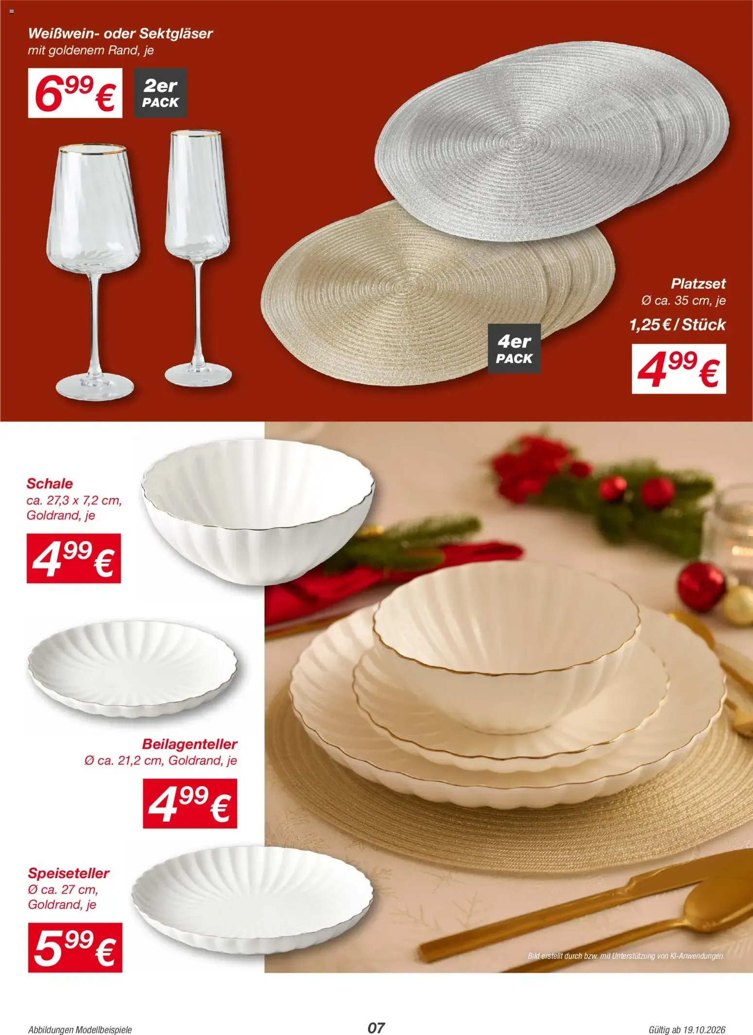 Mehr Weihnachts-Zauber für dein Zuhause von 19. Oktober bis 2. November 2026 - Prospekt seite 7