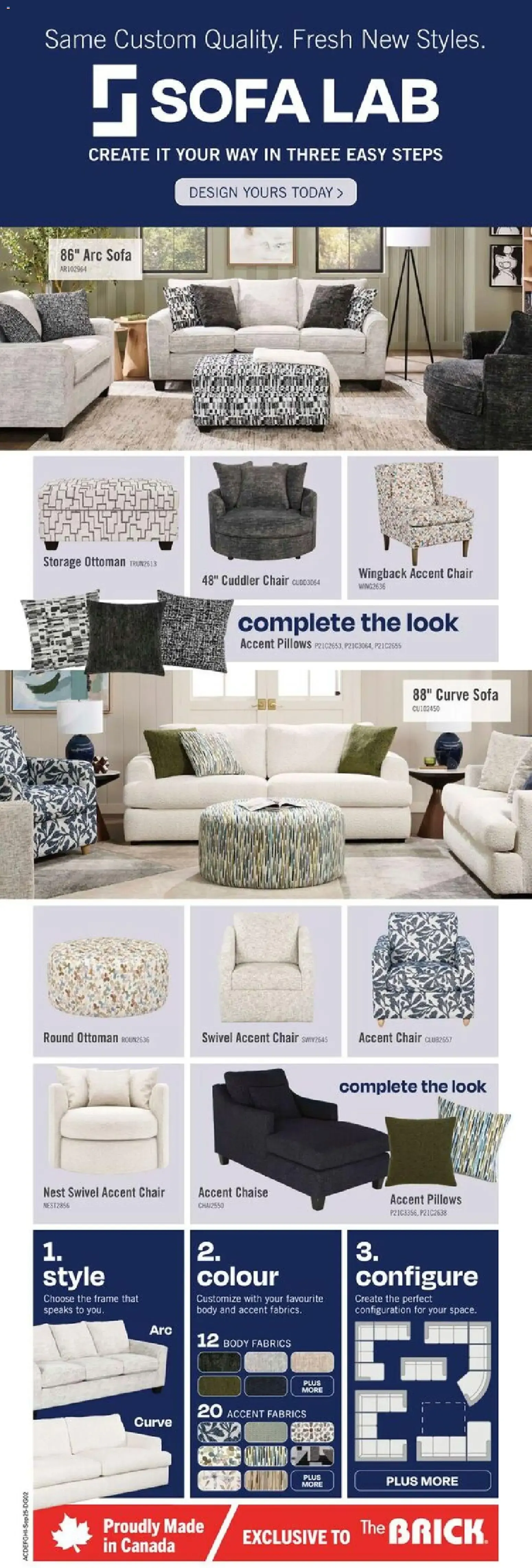 The Brick Semi-Annual Sale from September 25 to September 28 2026 - flyer page 6