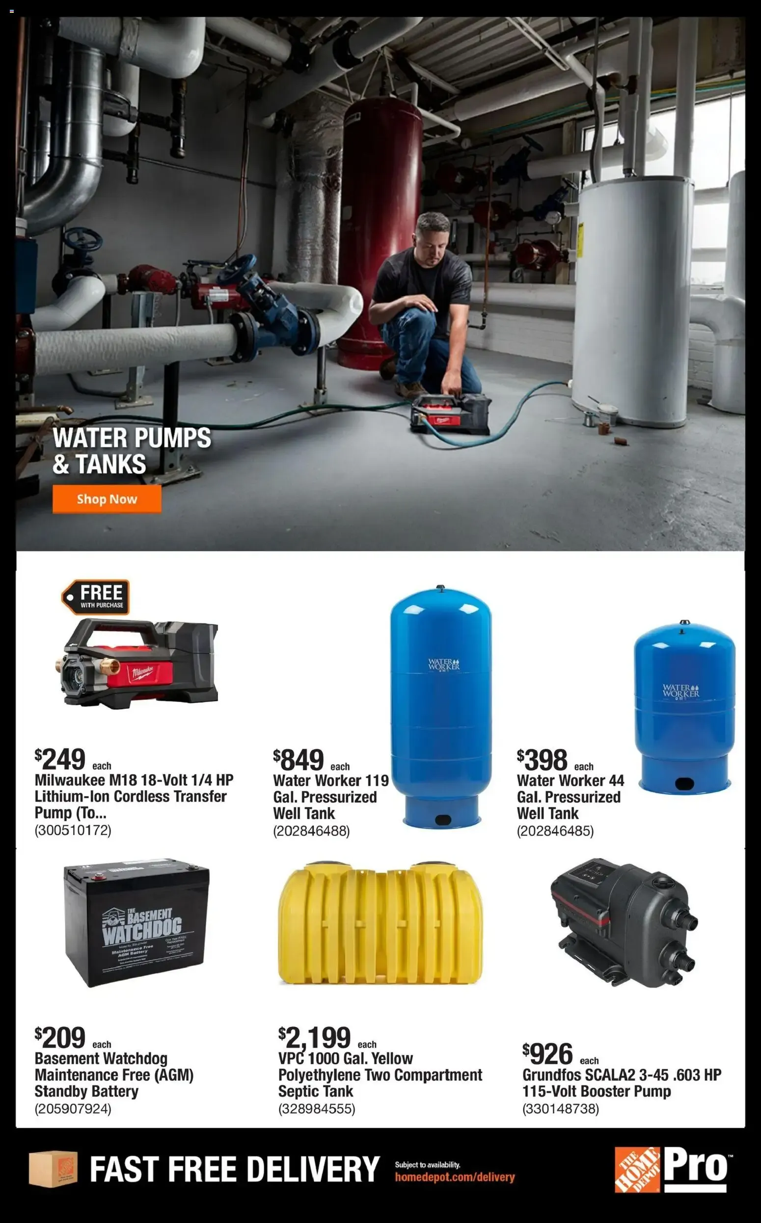 Weekly ad Home Depot Pro: Savings on Bath Upgrades from July 13 to July 20 2026 - Page 5