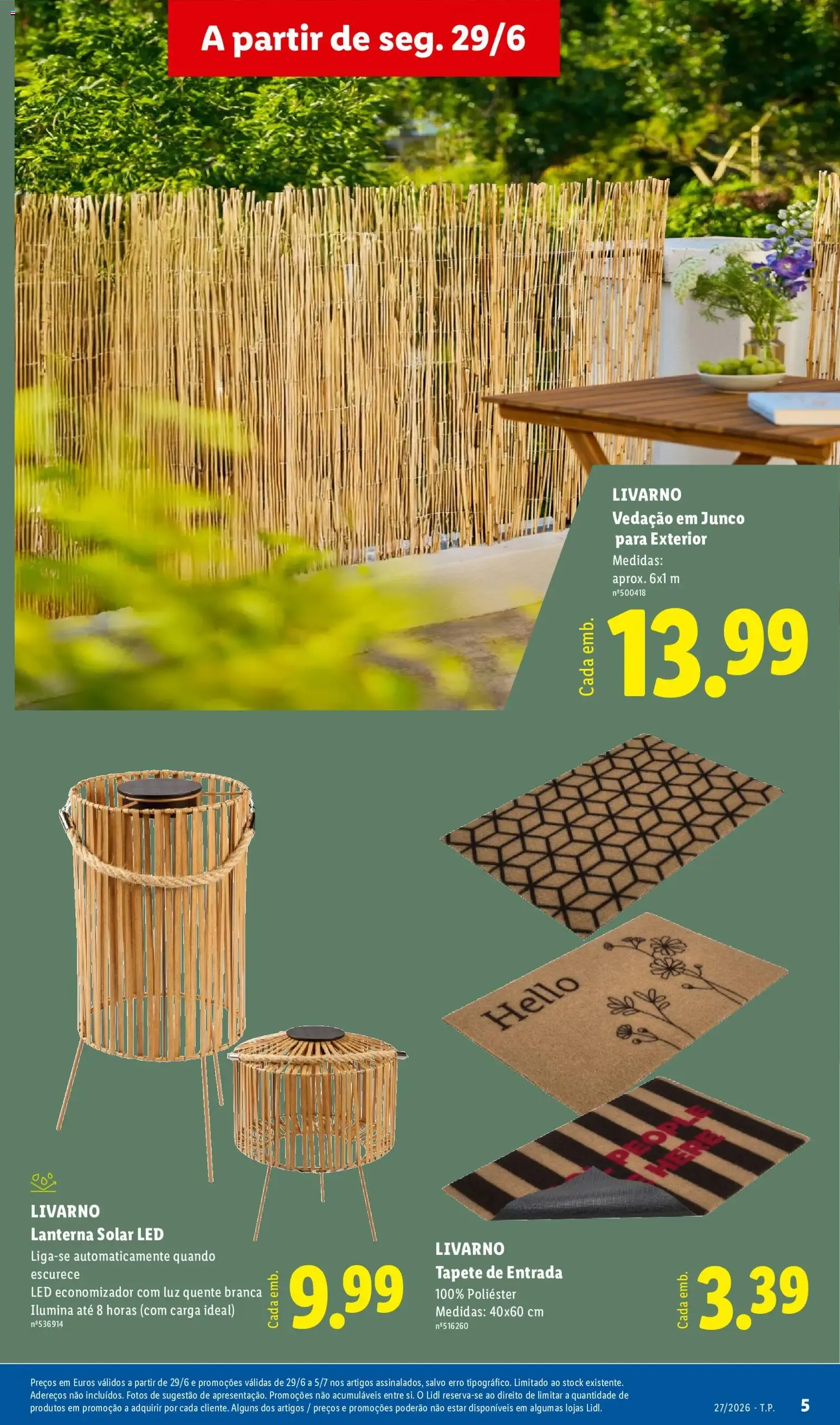 Folheto Lidl Novidades » de 29/06/2026 - 05/07/2026 de 29 de junho até 5 de julho 2026 - Pagina 5