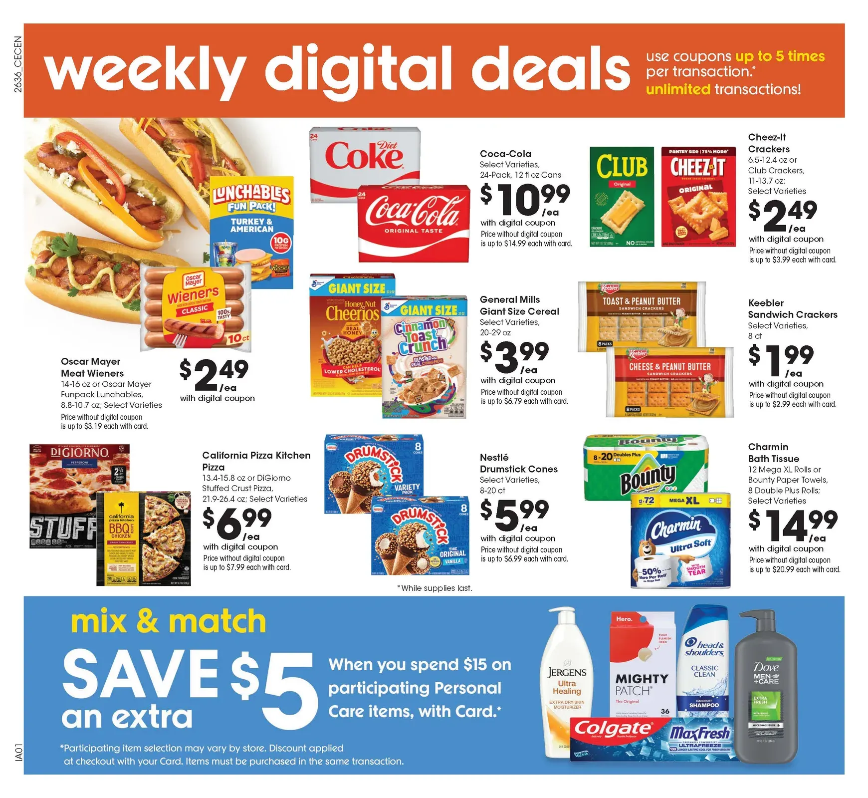 Weekly ad Current Kroger leaflet valid from Wednesday 10/07/2026 to Tuesday 10/13/2026 from October 7 to October 13 2026 - Page 2