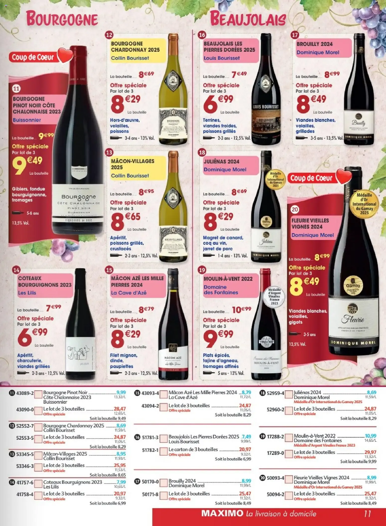 Maximo catalogue epicerie à partir du 24/08/2026 - promo en ligne du 24 août au 27 septembre 2026 - Catalogue page 11