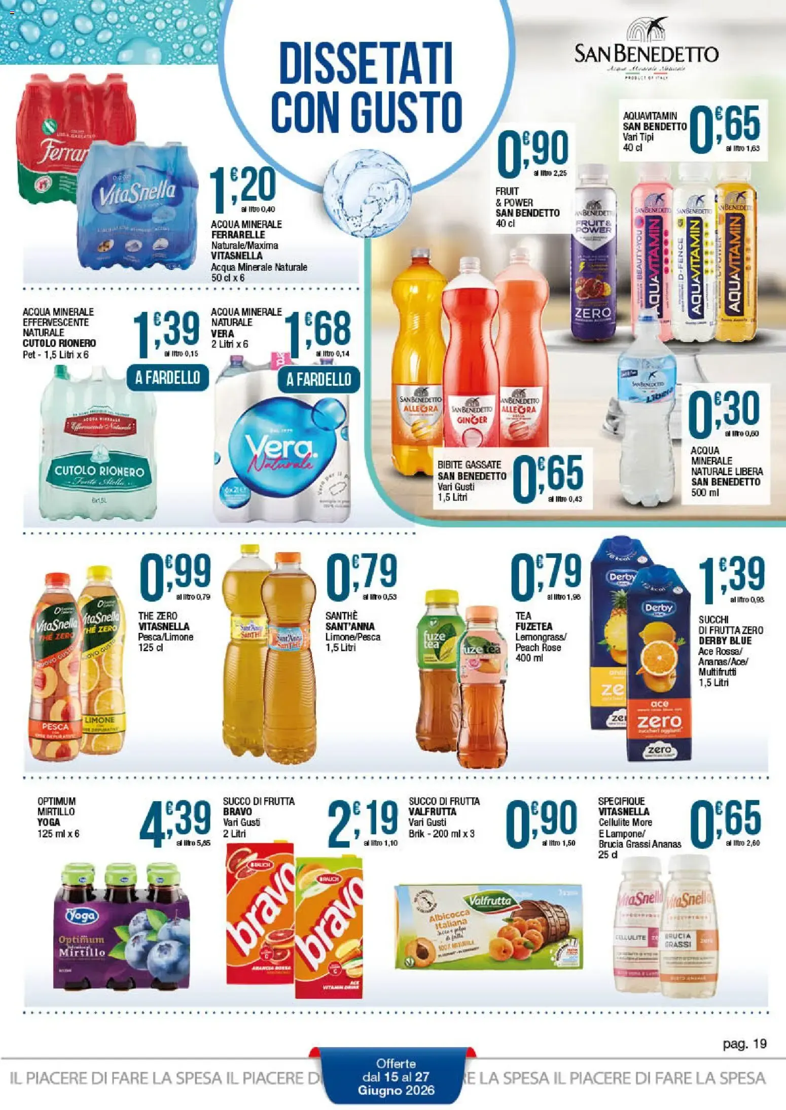 Sidis volantino dal 15/06/2026 - online Offerte da 15 giugno a 27 giugno di 2026 - Pagina del volantino 19