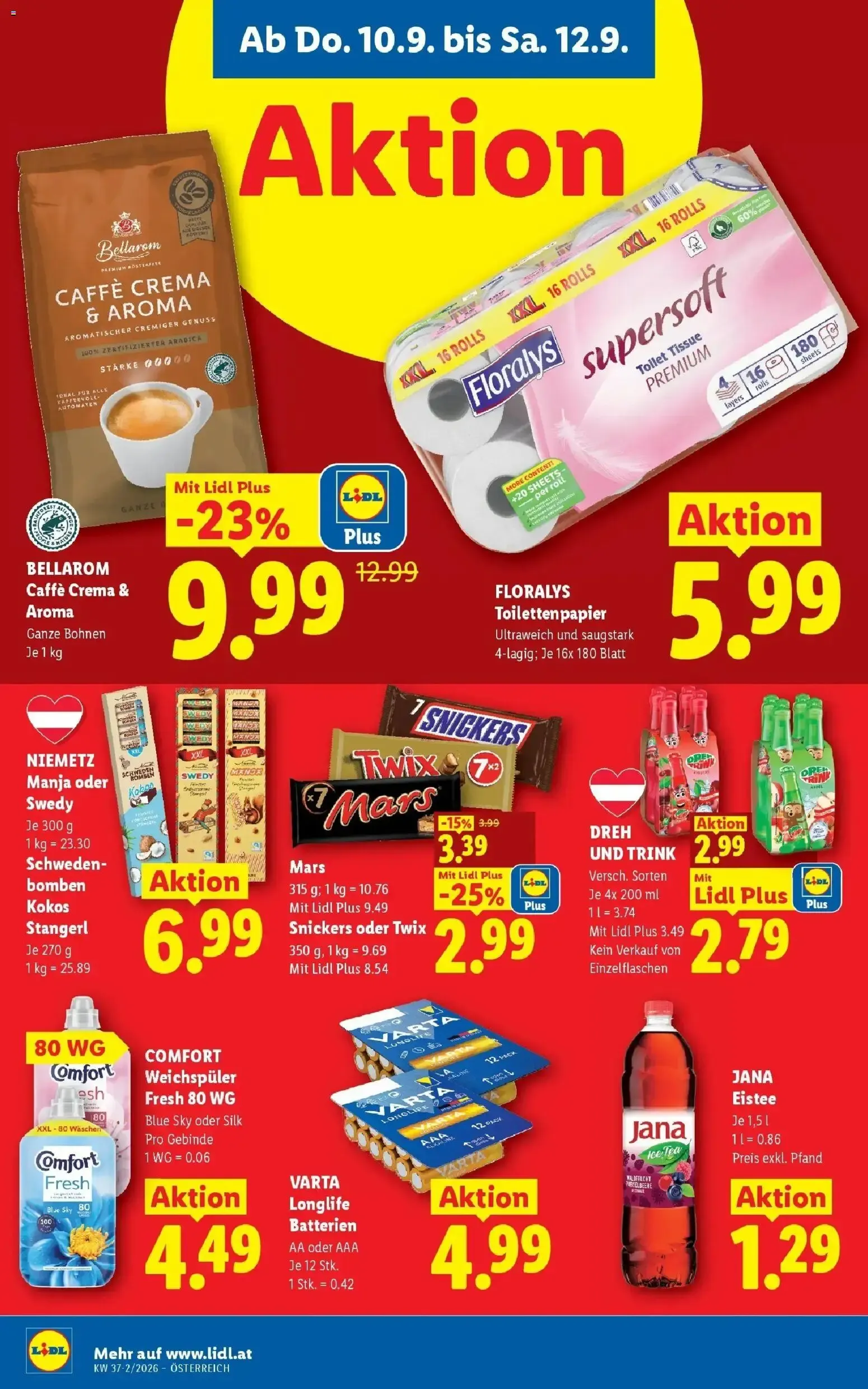 Lidl Aktion von 10. September bis 12. September 2026 - Flugblätt seite 12